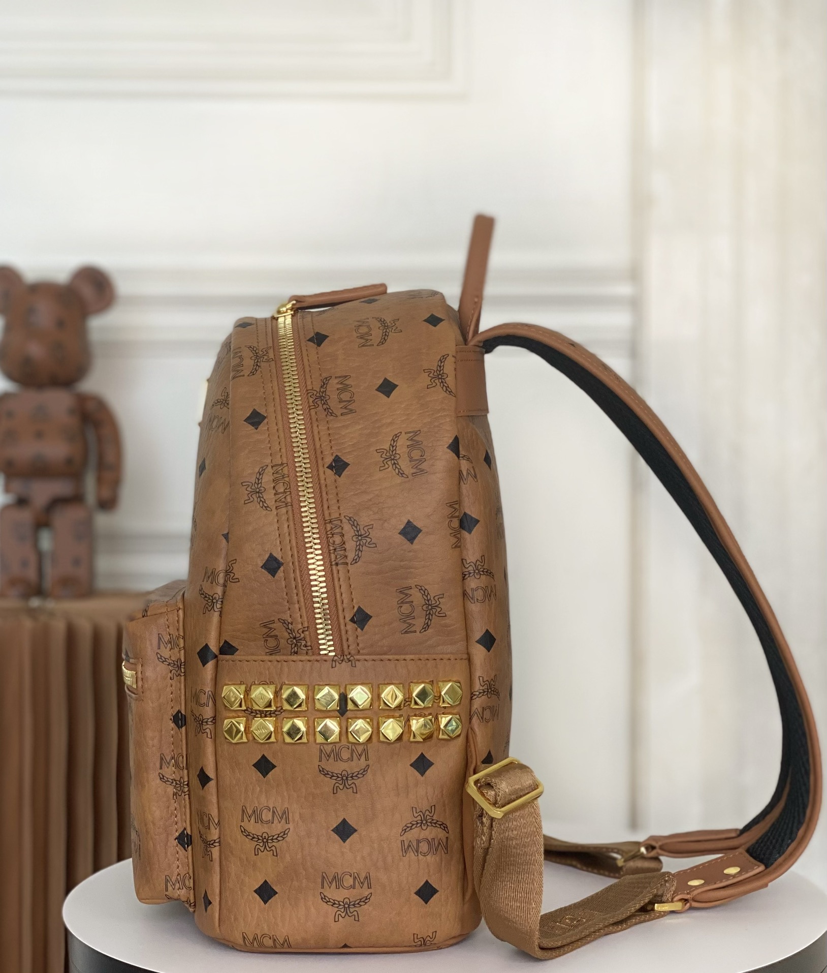MCM Stark Backpack-10.0 x 17.5 x 21CM