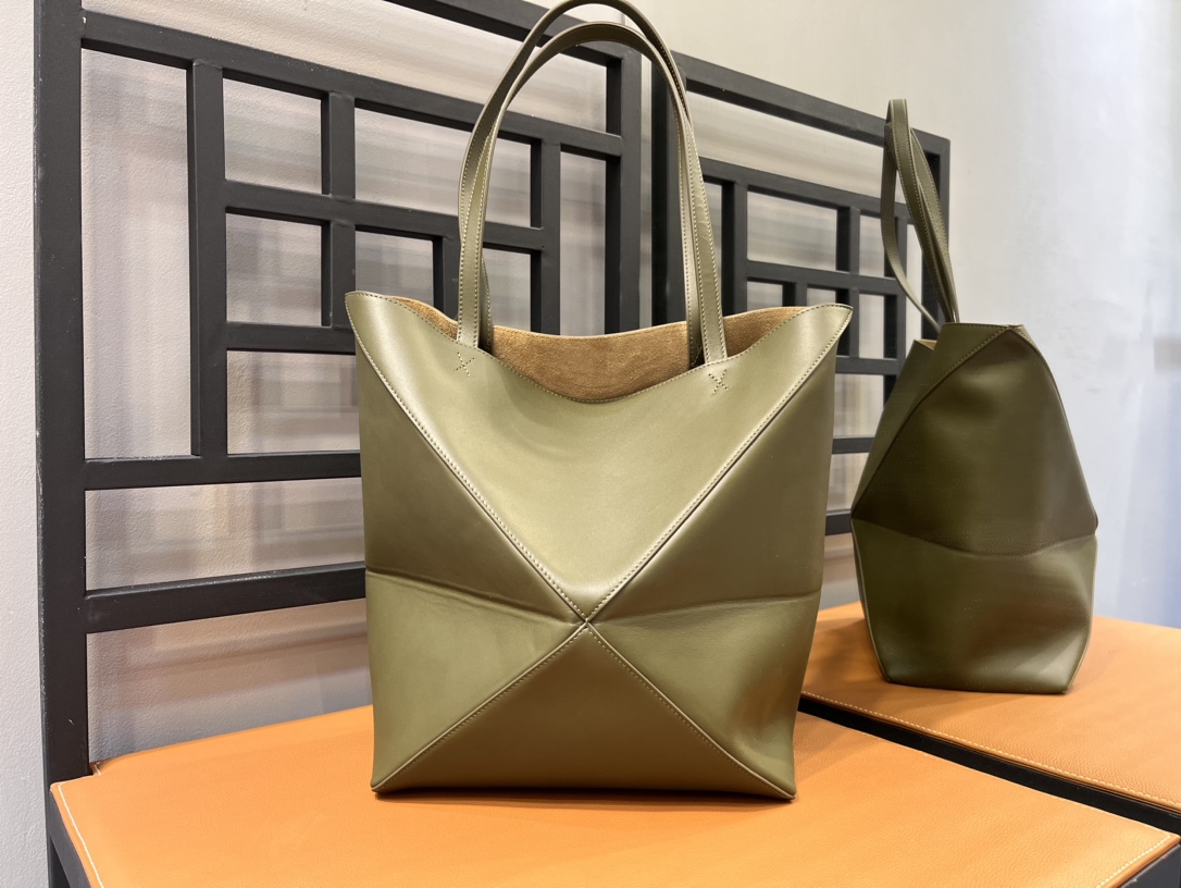 L0ew* puzzle tote-25/14/30cm