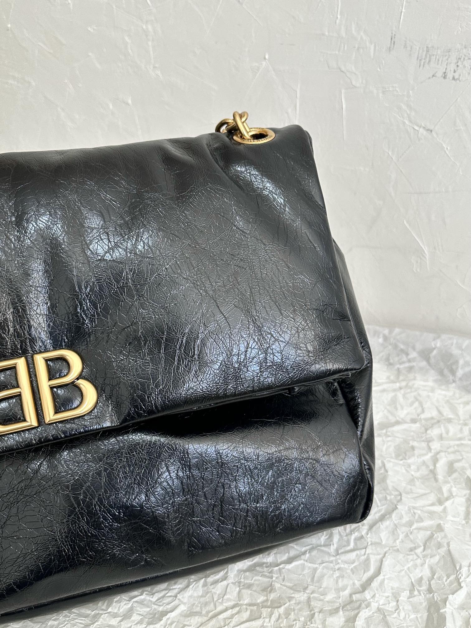 Ba*len*cia*ga monaco bag-43.5×32×13cm