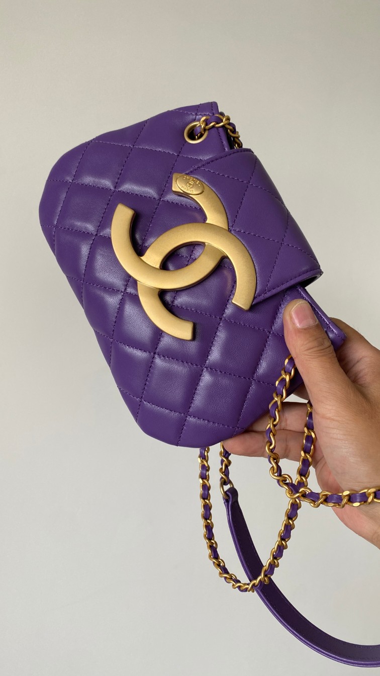 Ch@nel 2024SS Chain Bag-14x21x5CM
