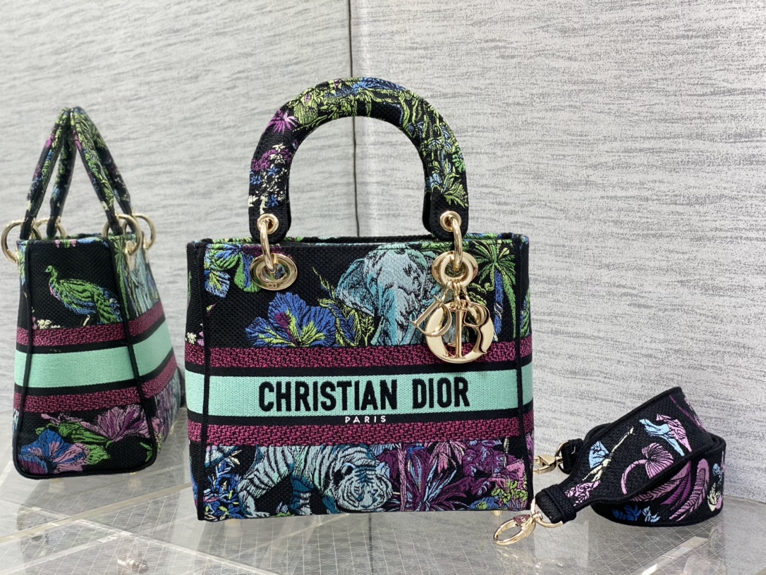 lady D*or handle bag-24cm