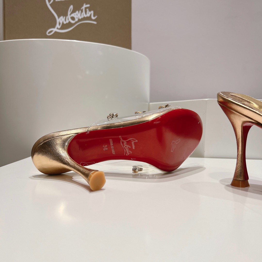 Ch**an louboutin slides