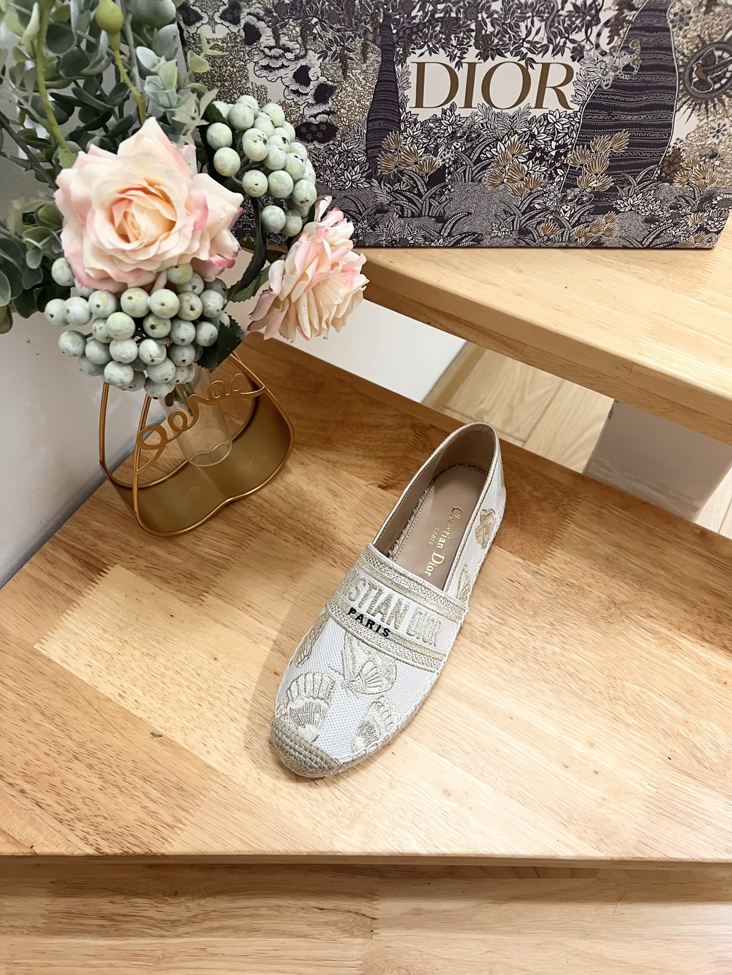 D*or oblique espadrilles