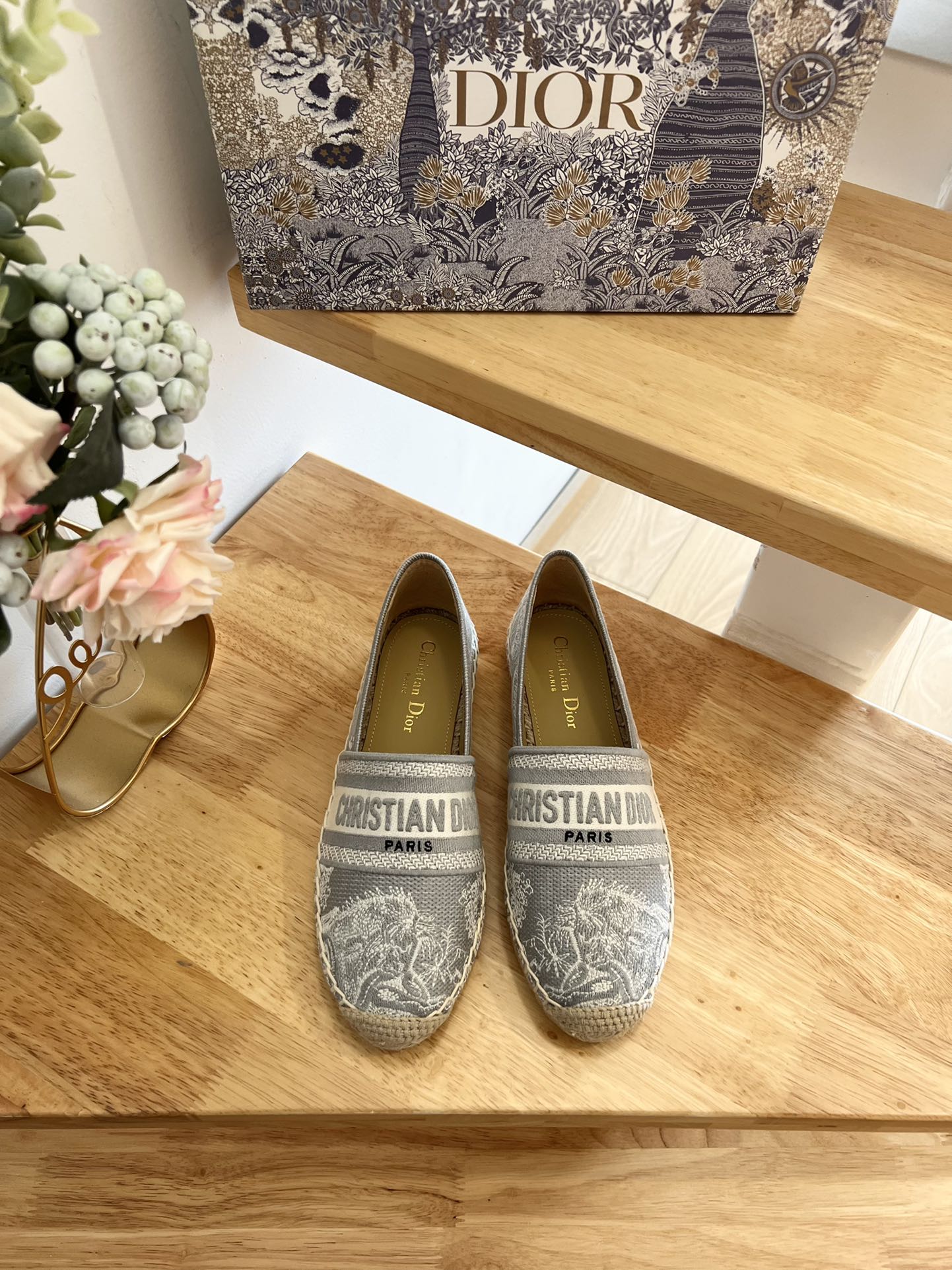D*or oblique espadrilles