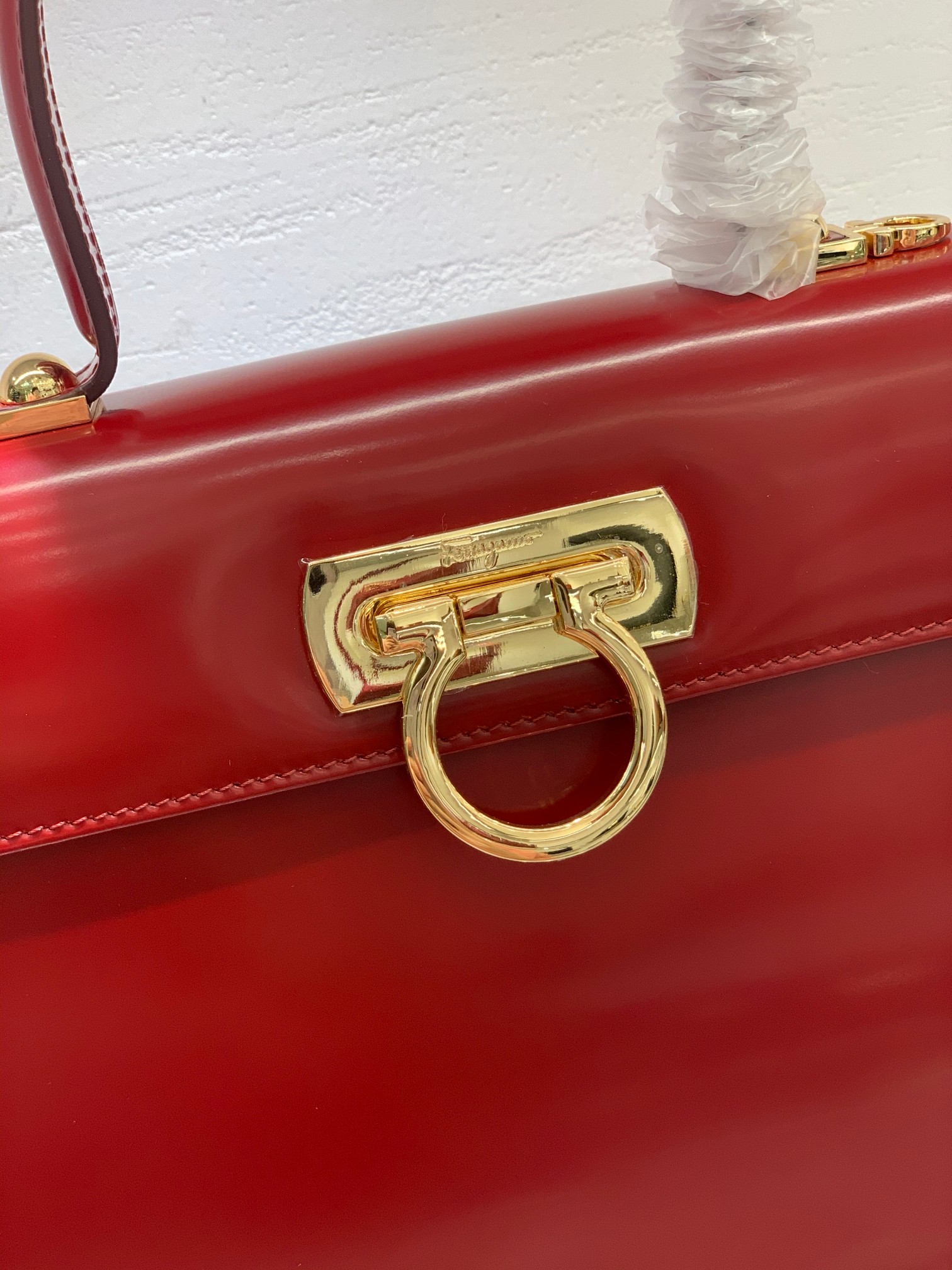 Ferragamo Tote-27×20×10CM