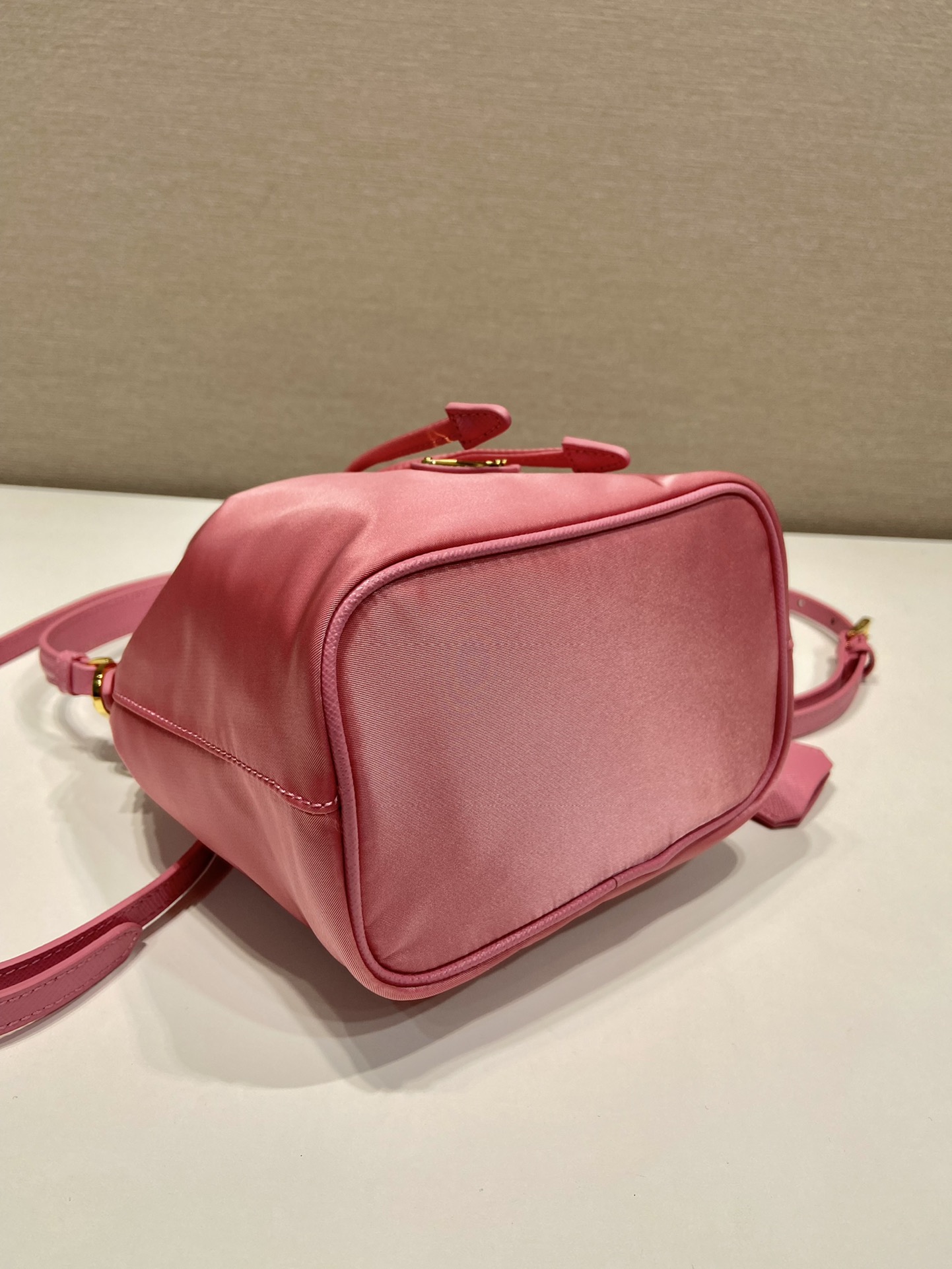 Pra*a 1be067 bucket bag-15.5*19.5*10cm