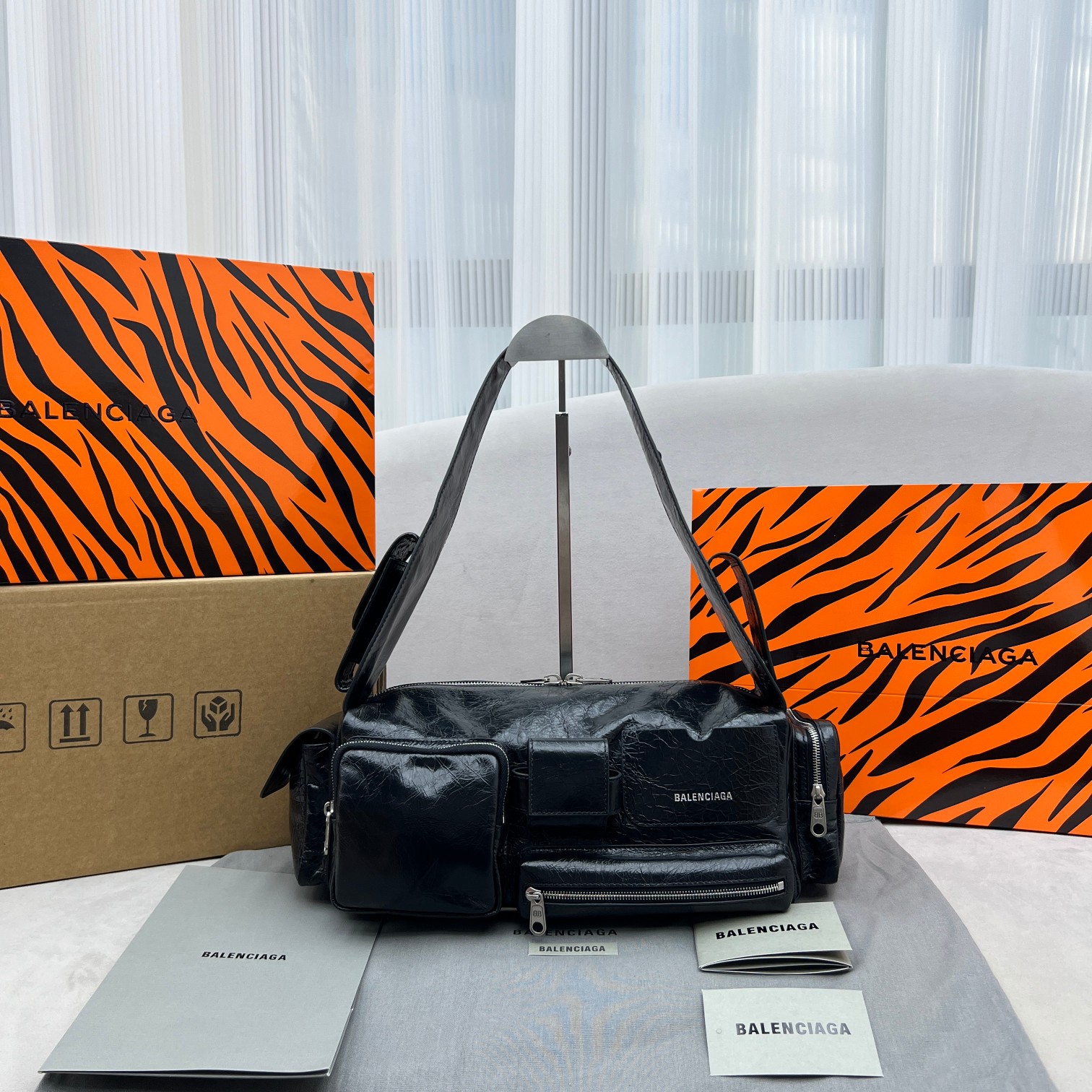balenciag S*perbusy handbags-30*14*12cm