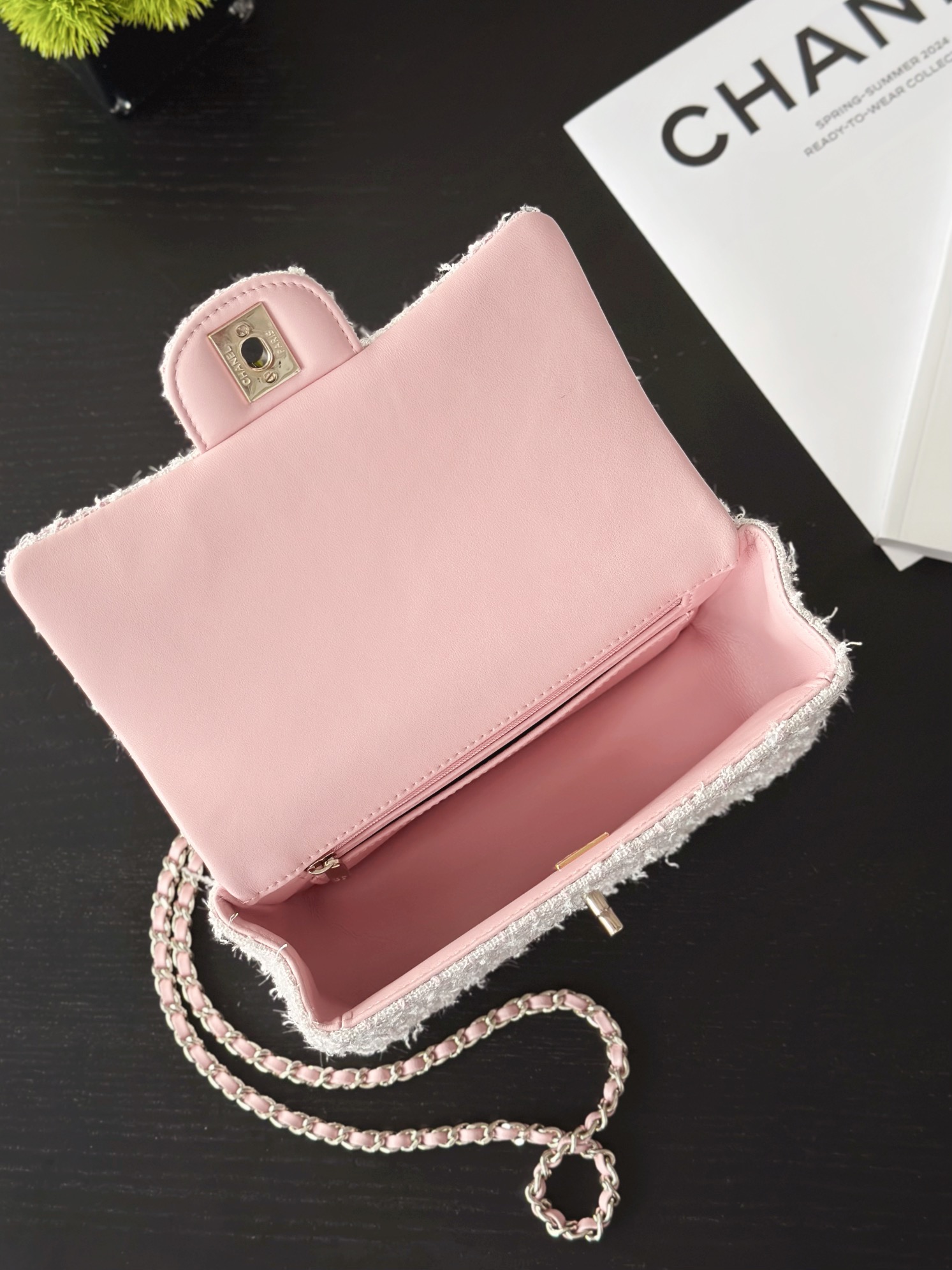 Ch@Nel Flap Bag-20*12*6CM