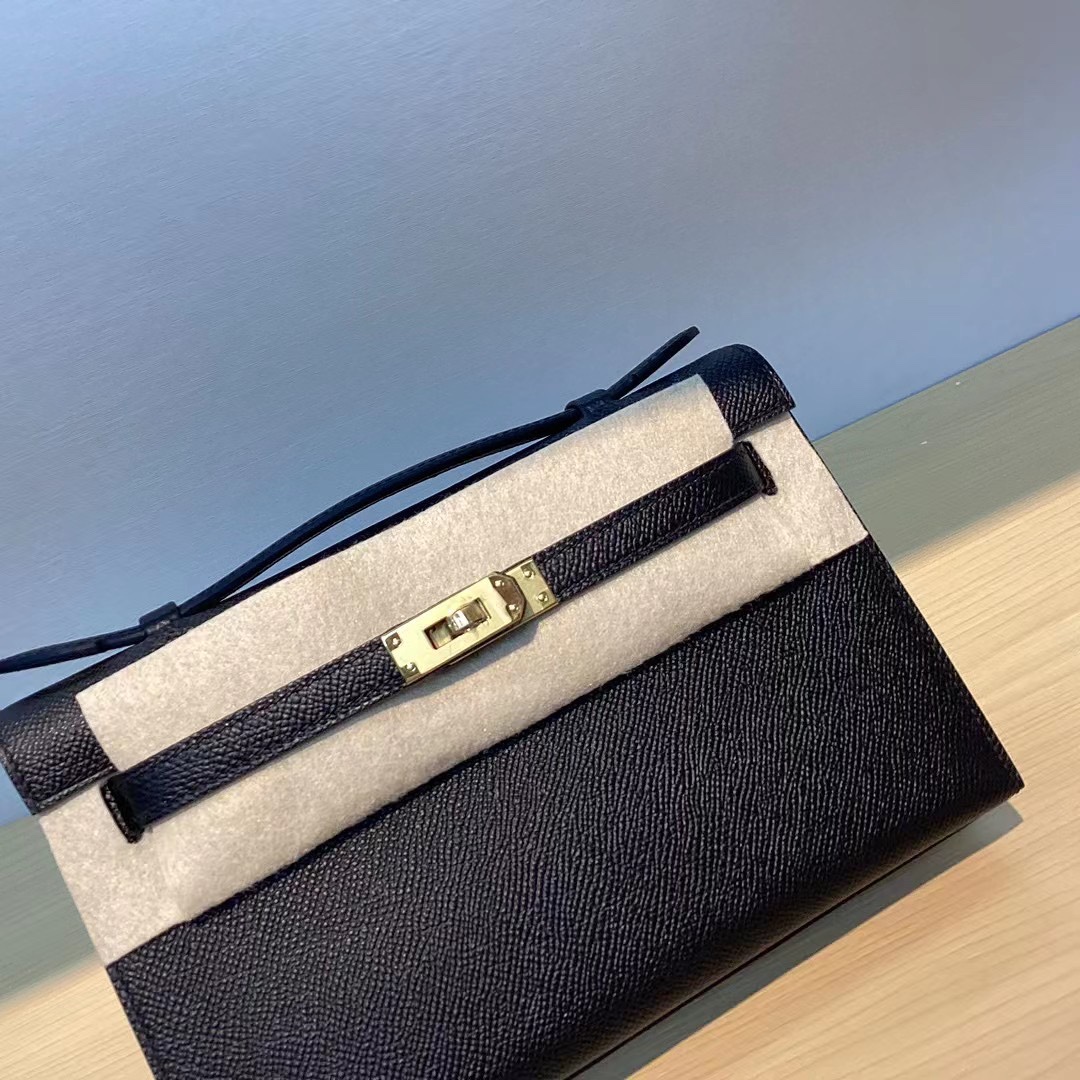 H**mes mini kelly pochette-epsom-22cm