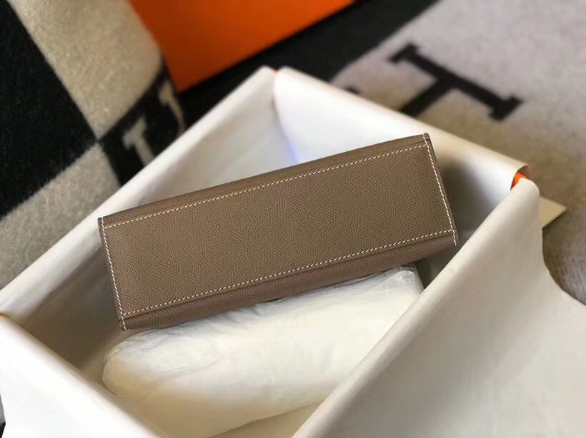 H**mes mini kelly pochette-epsom leather-22cm