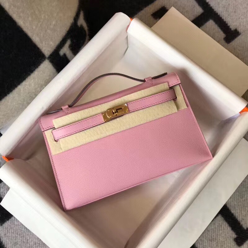 H**mes mini kelly pochette-epsom leather-22cm