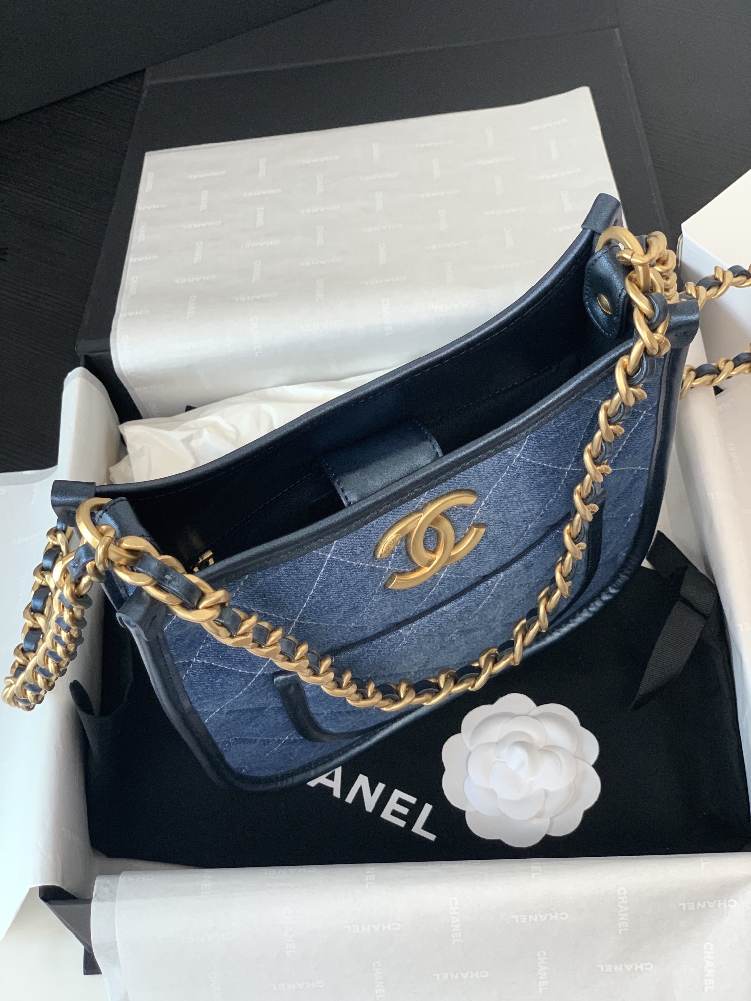 Ch@nel 2024SS Hobo Handbags-22×6×24CM