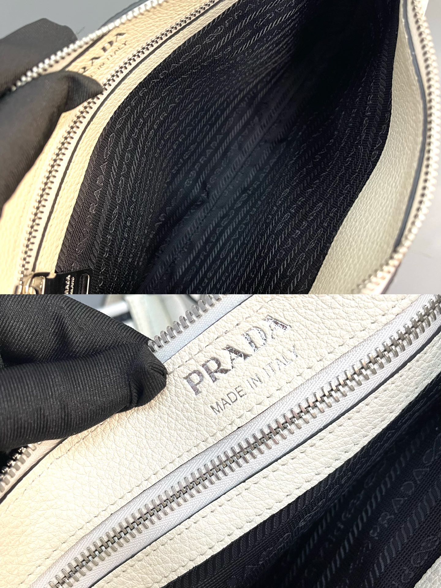 Pra*a 1bh050 double-strap backpack bag-30*19.5cm