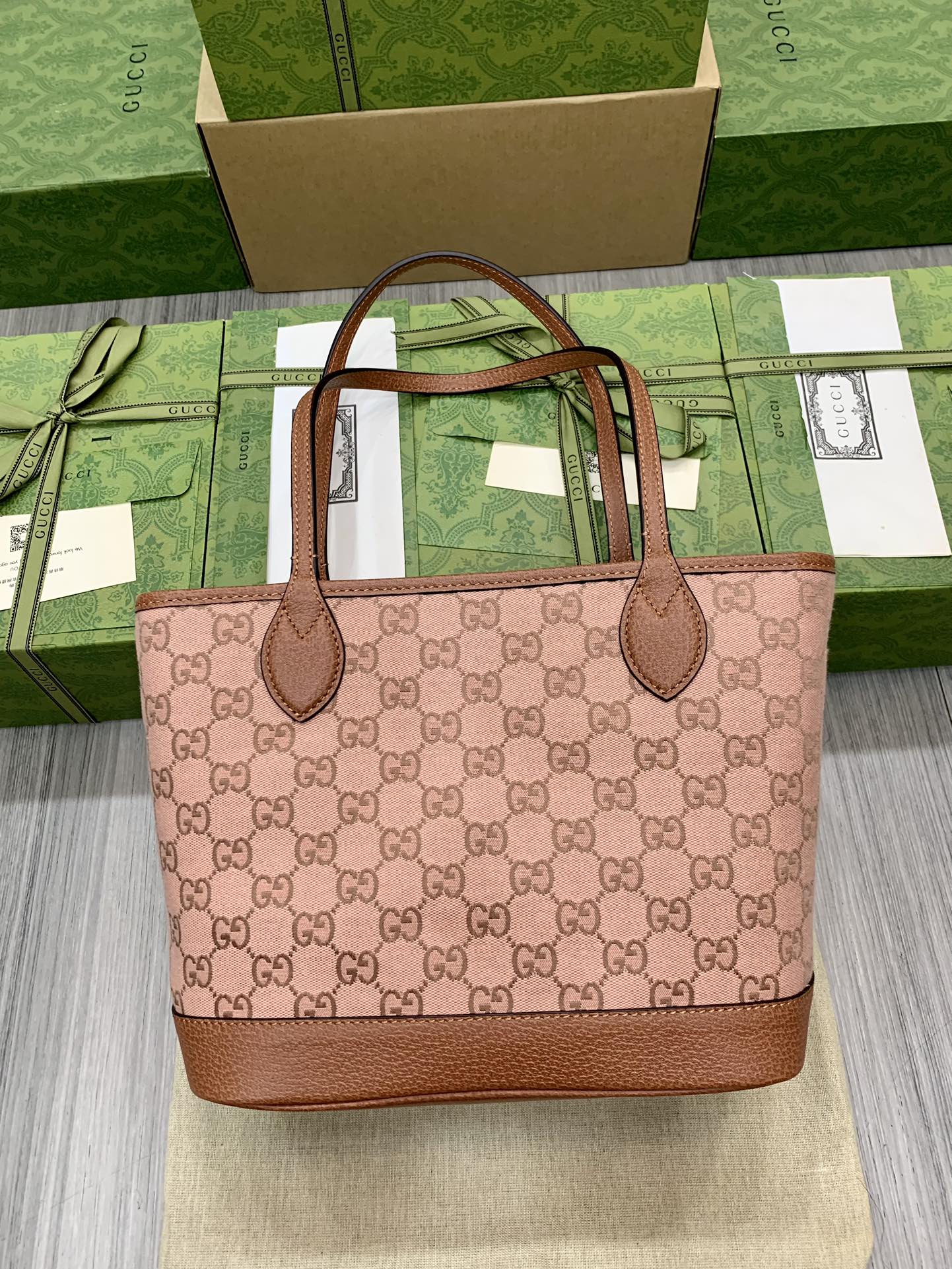 G*u*i ophidia tote bag-25 x 22 x 12cm