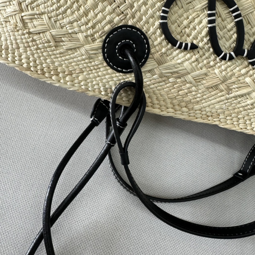 L0ew* anagram basket tote-46*27*30cm