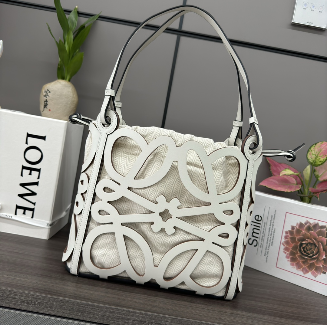 L0ew* anagram tote-32*12*25.5cm