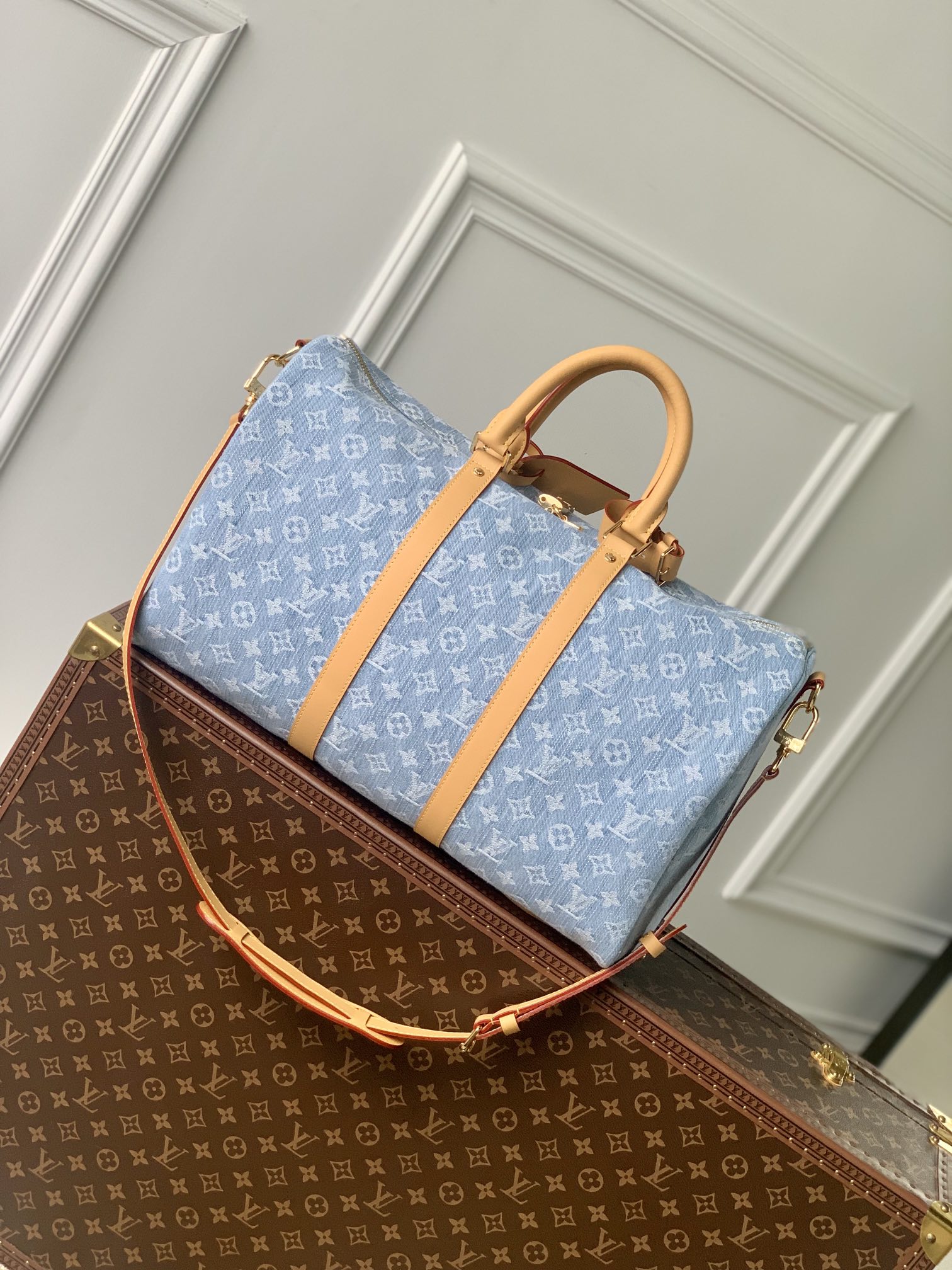 l0*is V*t0n keepall bandoulière 45-m24315-45 × 27 × 20cm