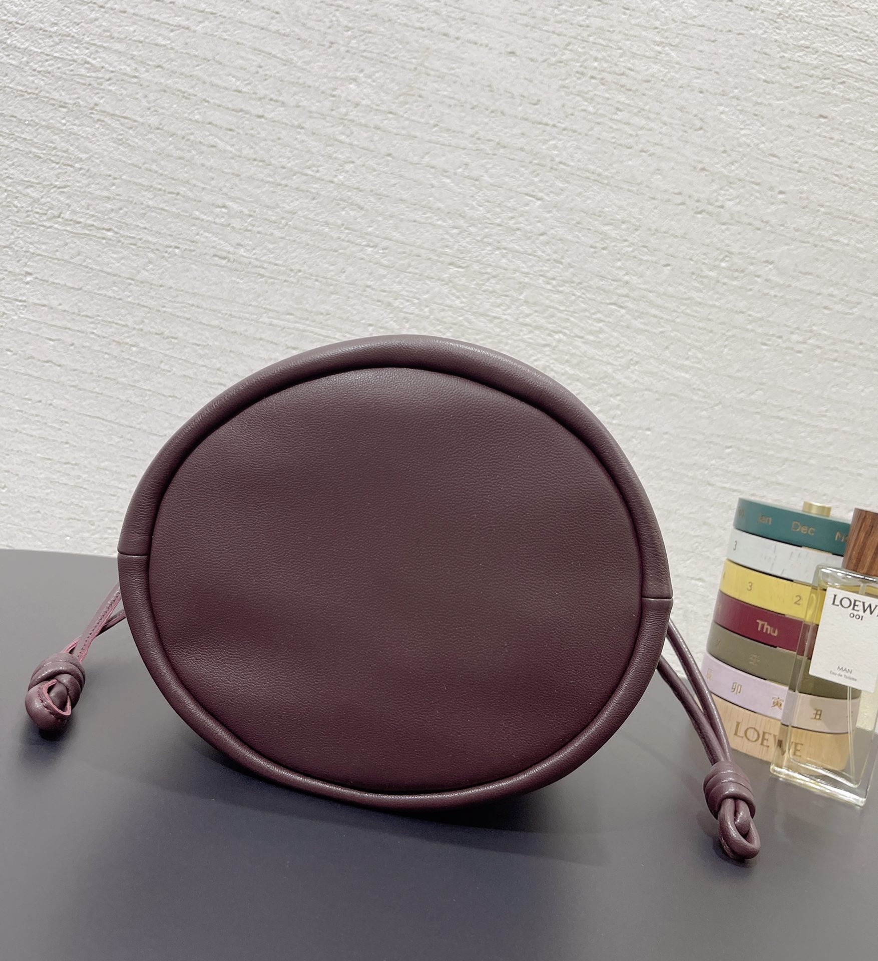 L0ew* mini flamenco purse bag-32*17*24cm
