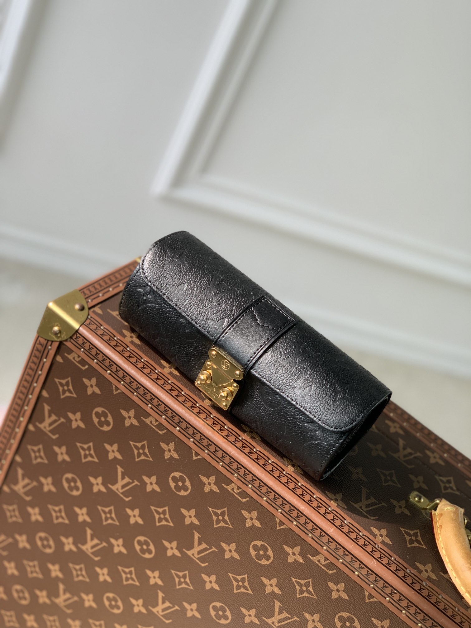 l0*is V*t0n jewelry case monogram etui bijou-19*8*8cm