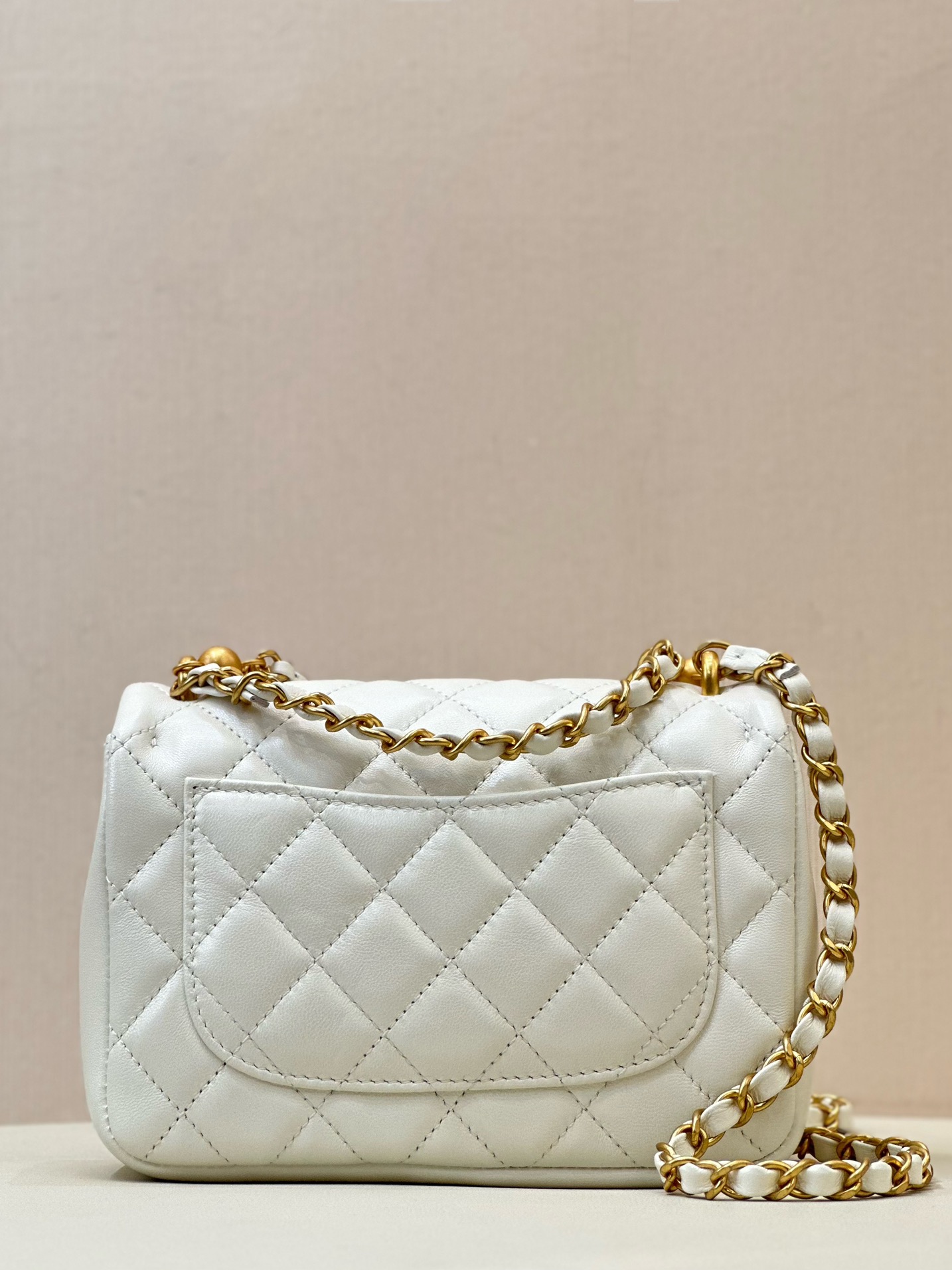 Ch@nel Flap Bag-12.5*17*5CM