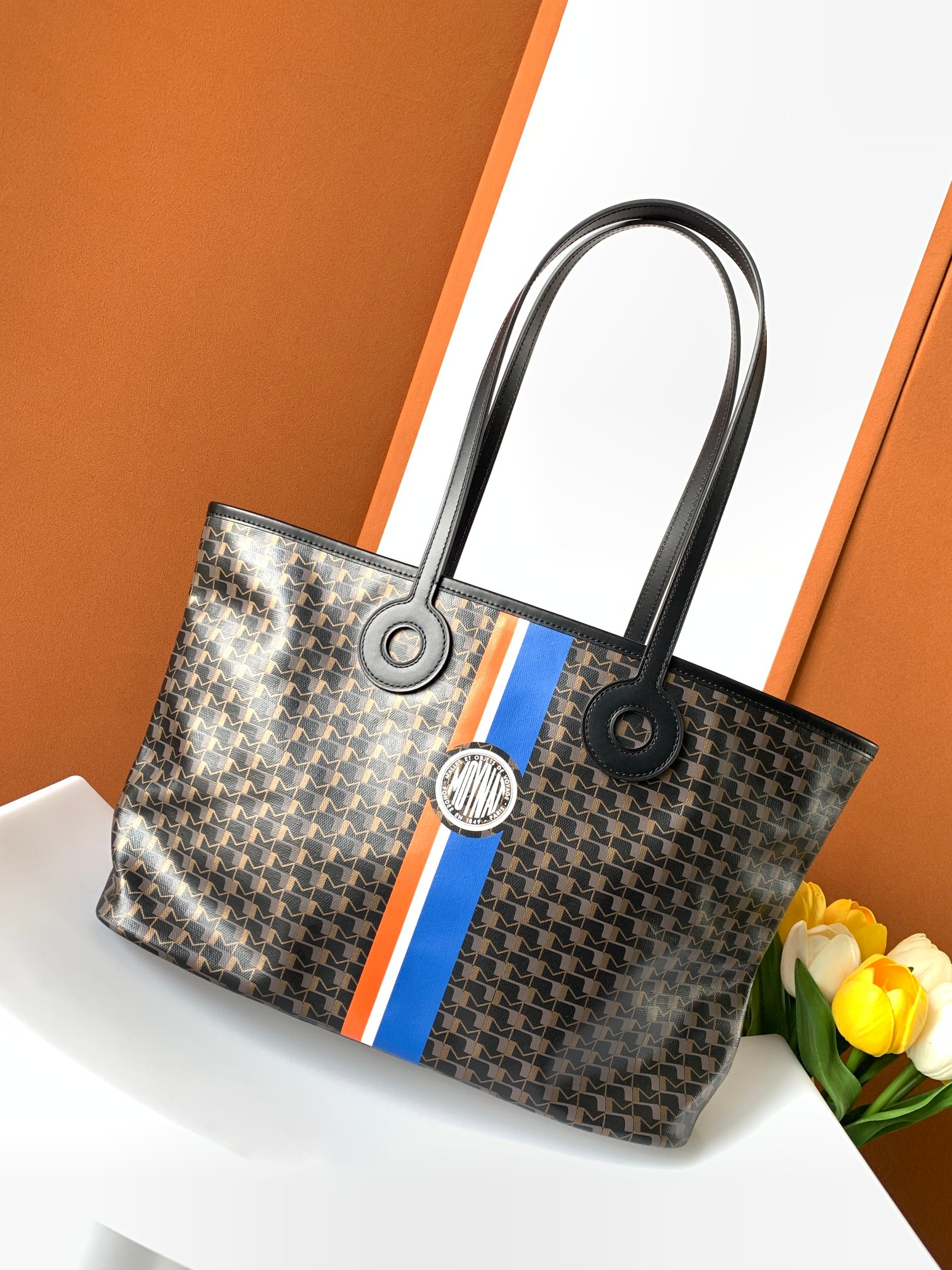Go*ard canvas 1920 tote-45x13.5x27cm