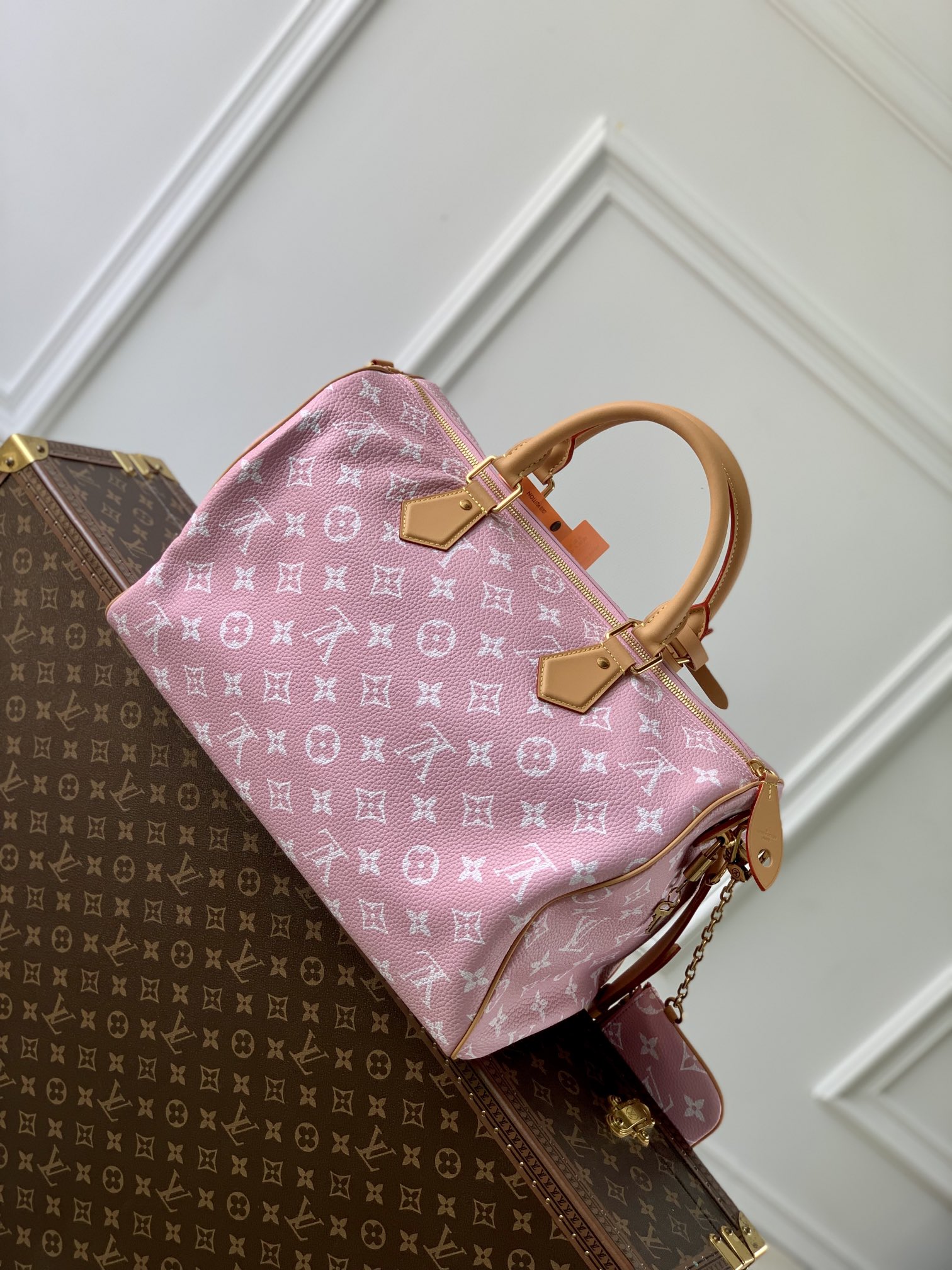 l0*is V*t0n speedy p9 bandoulière 40 monogram leather -40 x 26 x 23cm