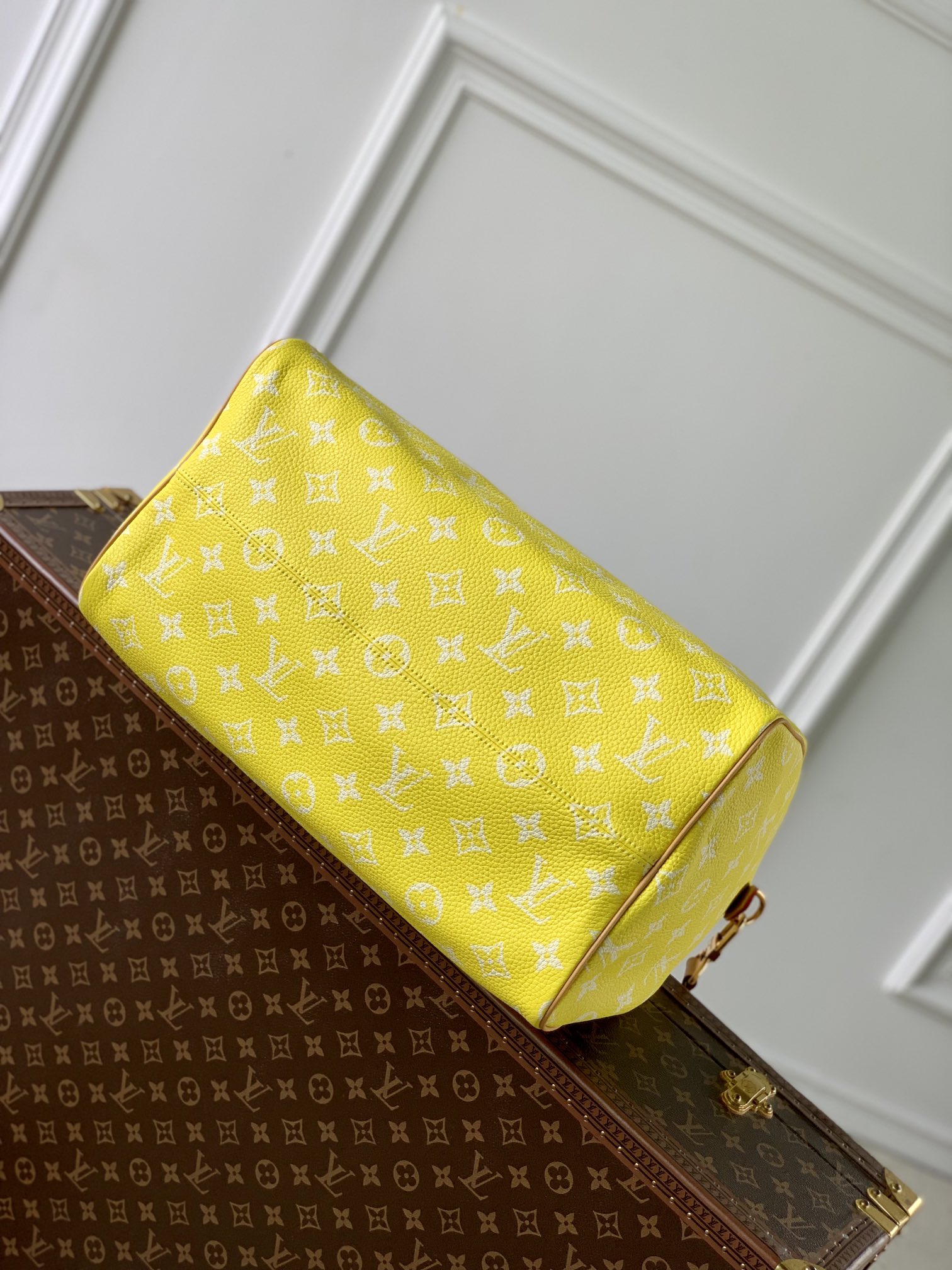 l0*is V*t0n speedy p9 bandoulière 40 monogram leather -40 x 26 x 23cm