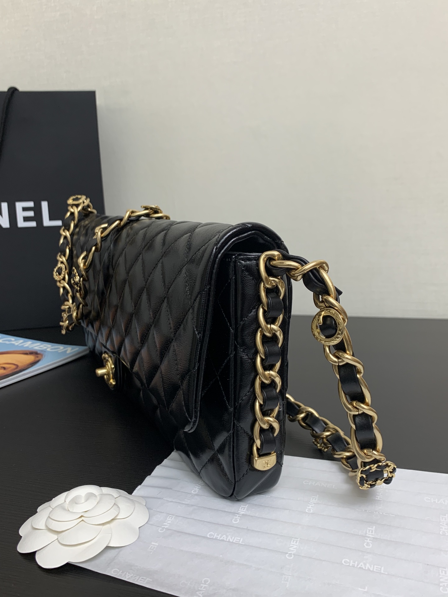 Ch@Nel Flap Bag-38*18*4CM