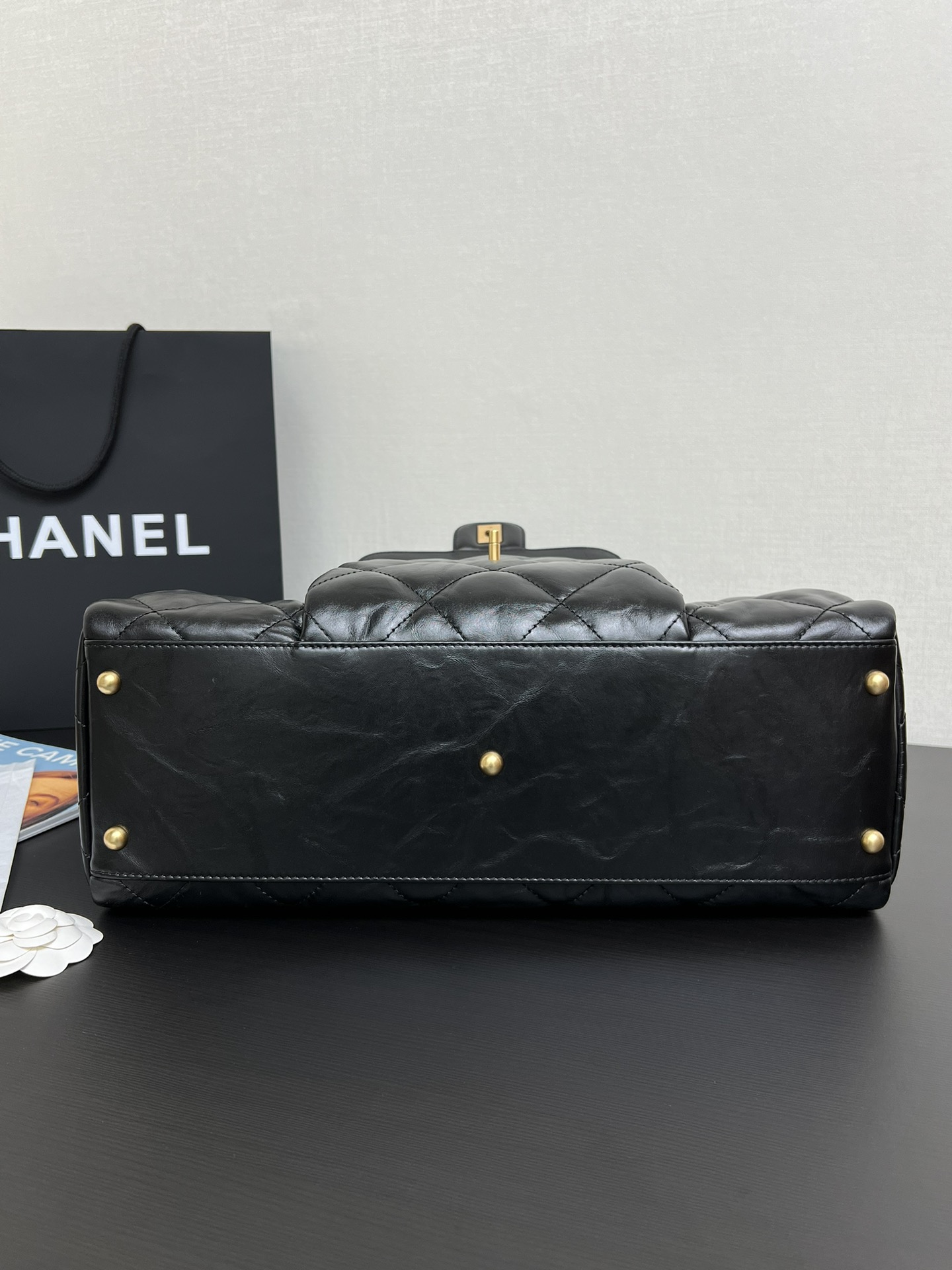 Ch@Nel Maxi Bowling Bag-40*29*15CM