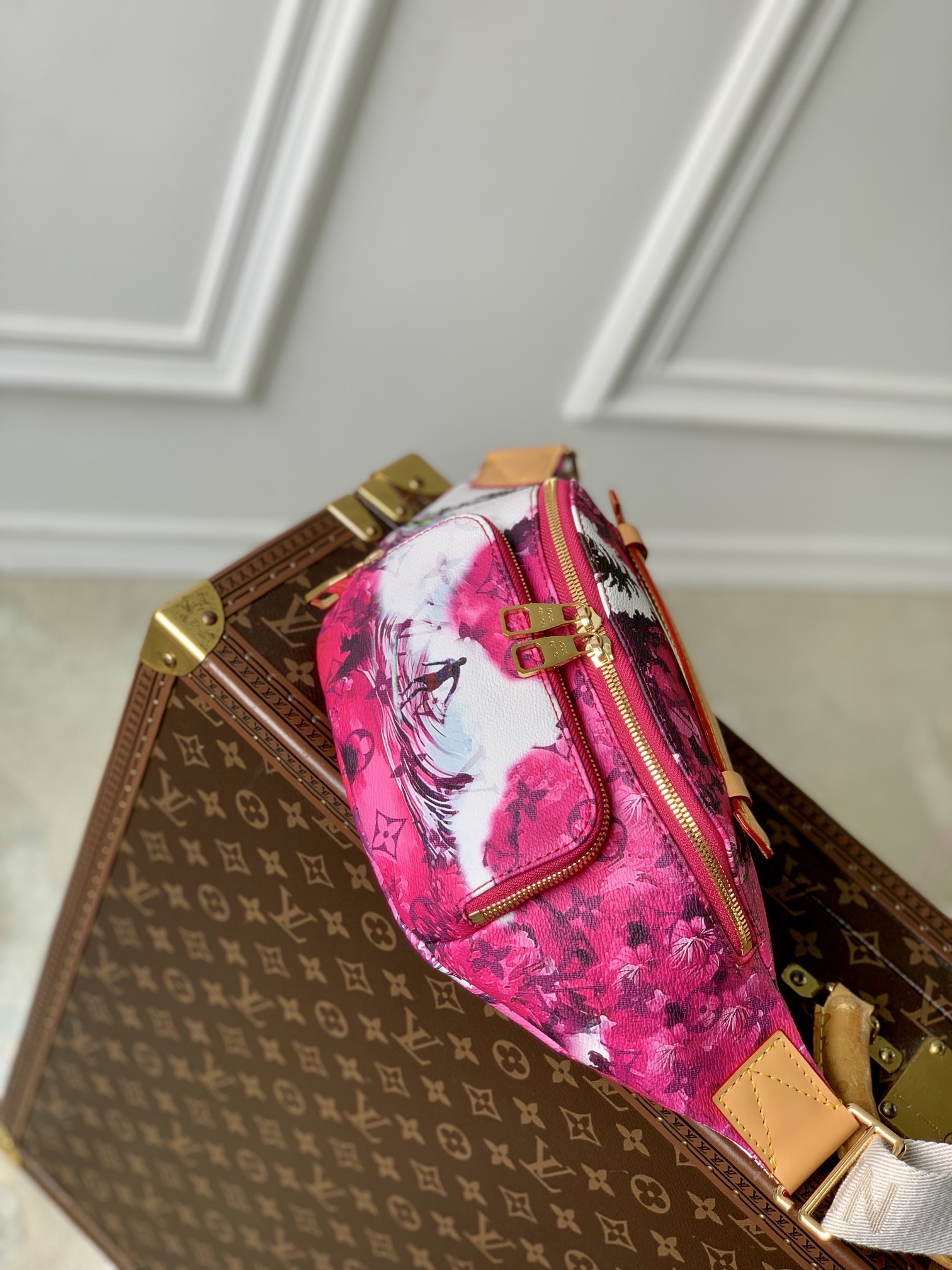 l0*is V*t0n rush bum bag-m11563-30*15*8cm