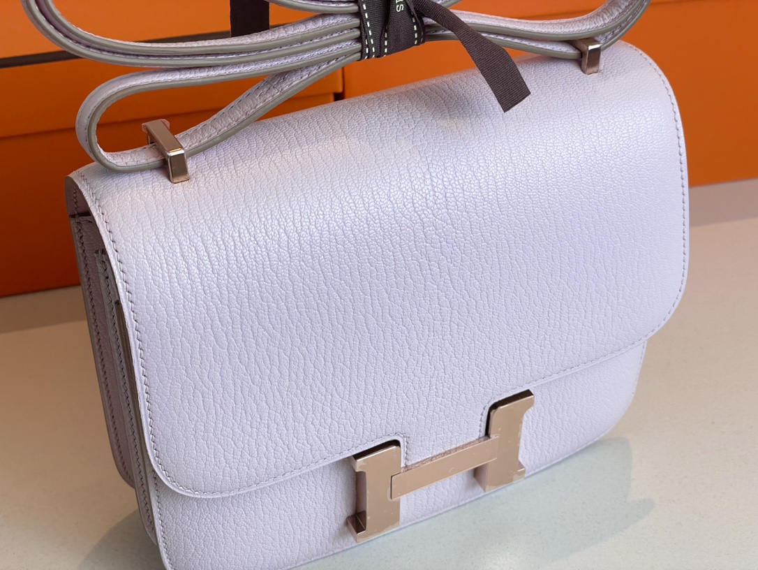 H**mes constance epsom leather-19cm