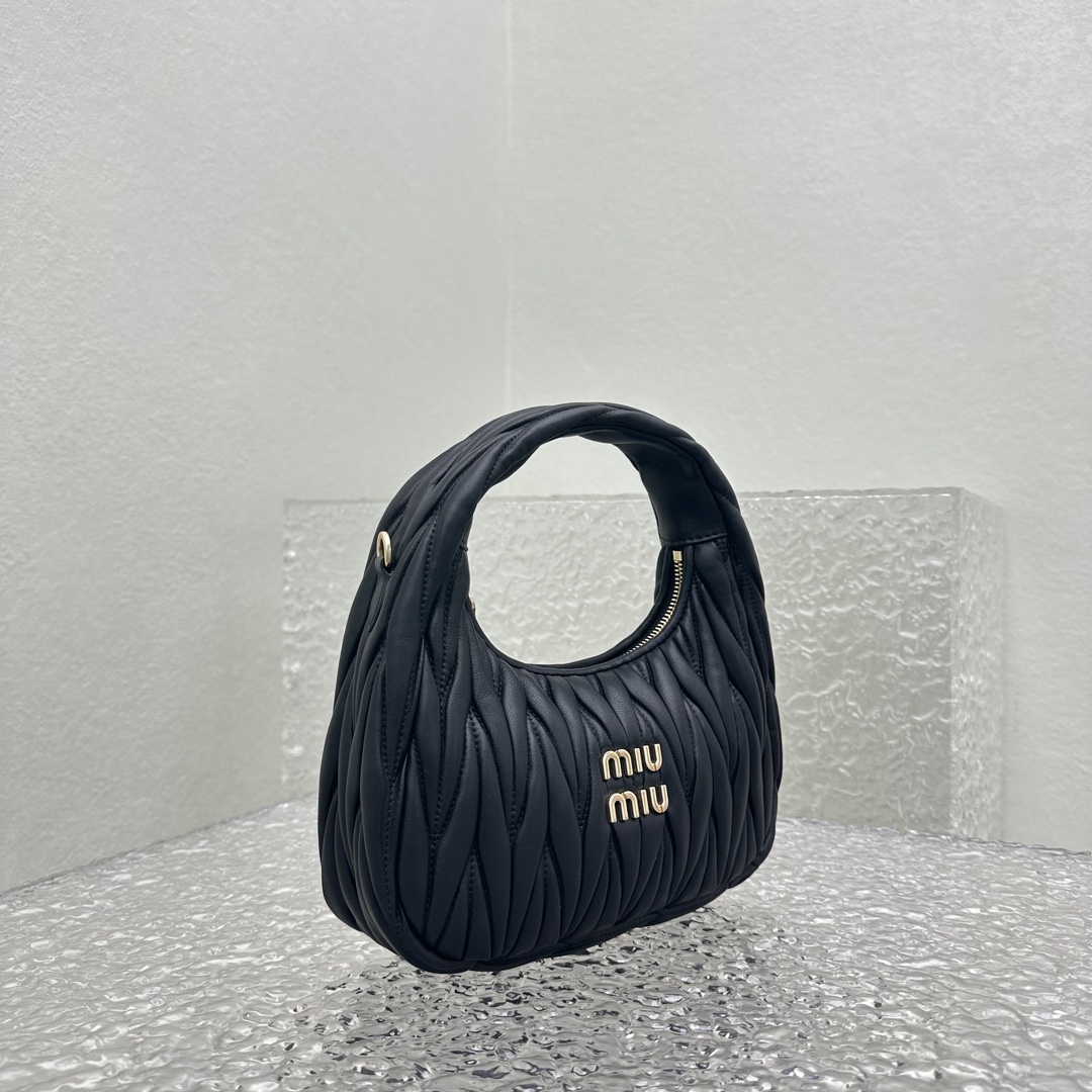 M*um*u wander hobo bag-20*6*17cm