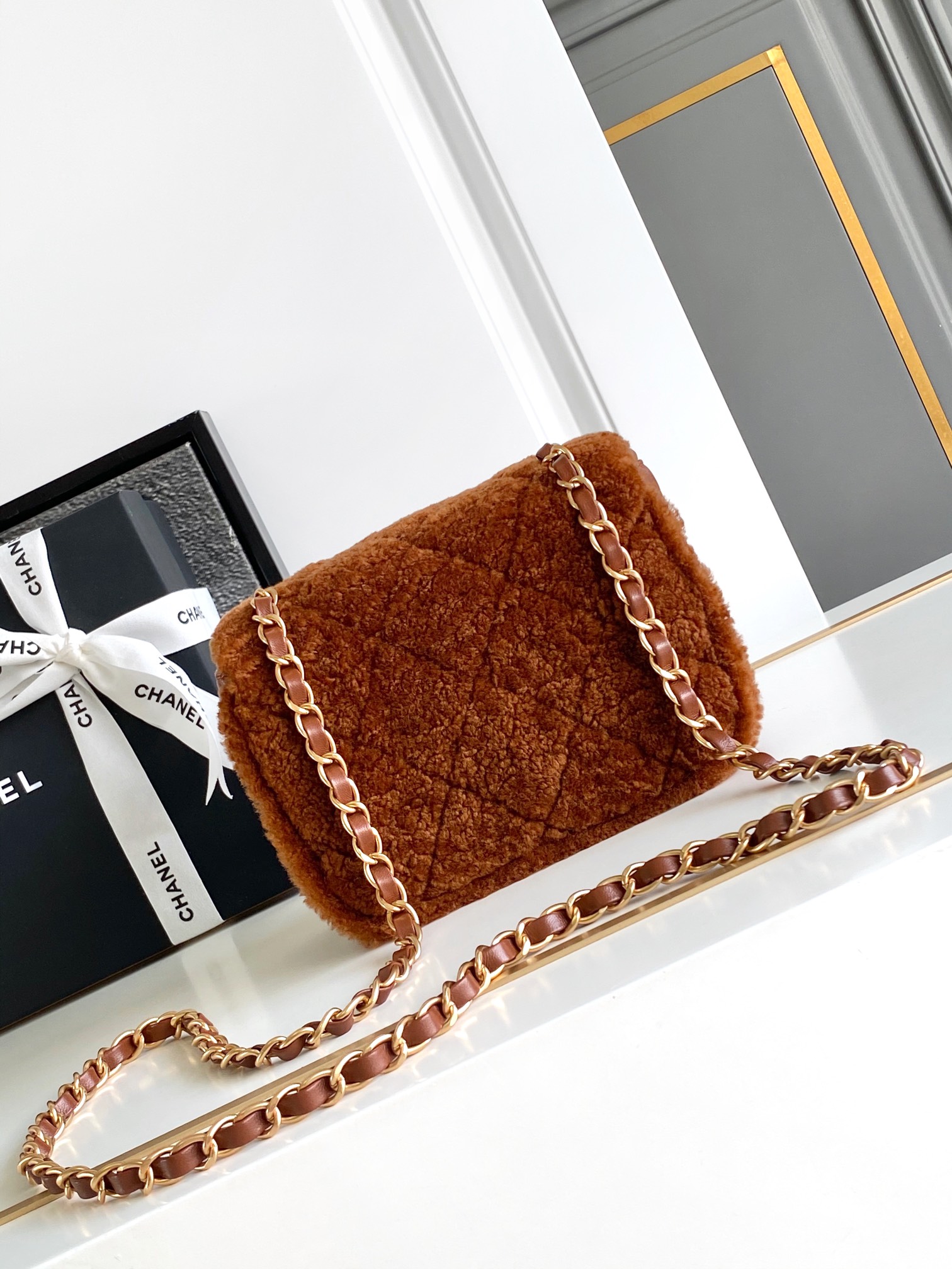 Ch@nel Flap Bag-12x 18x6CM