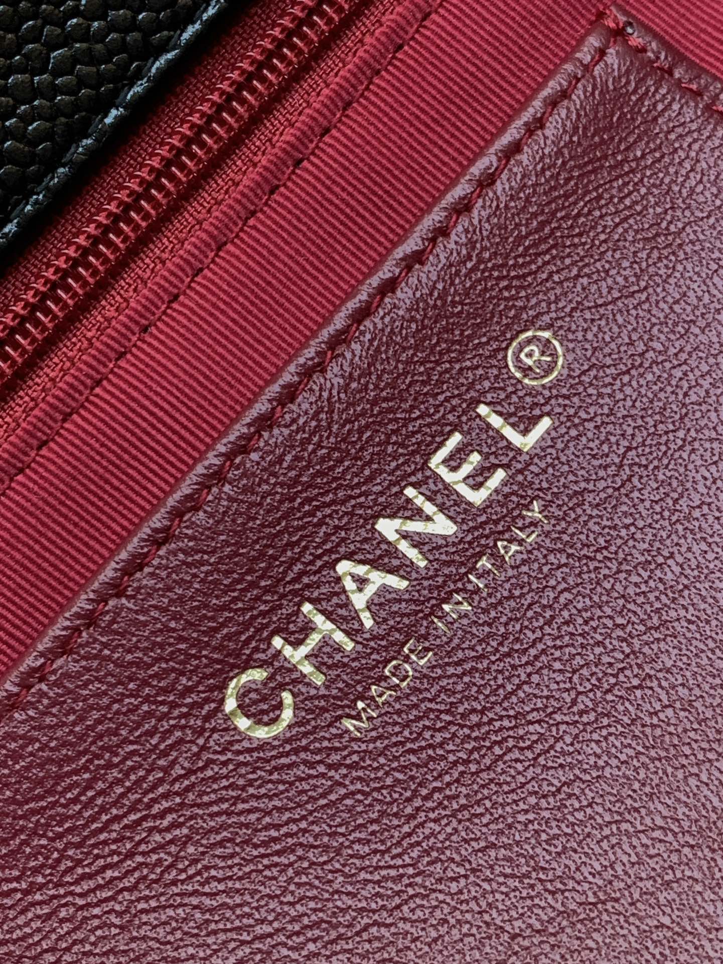 Ch@nel Flap Bag-22*13*7CM