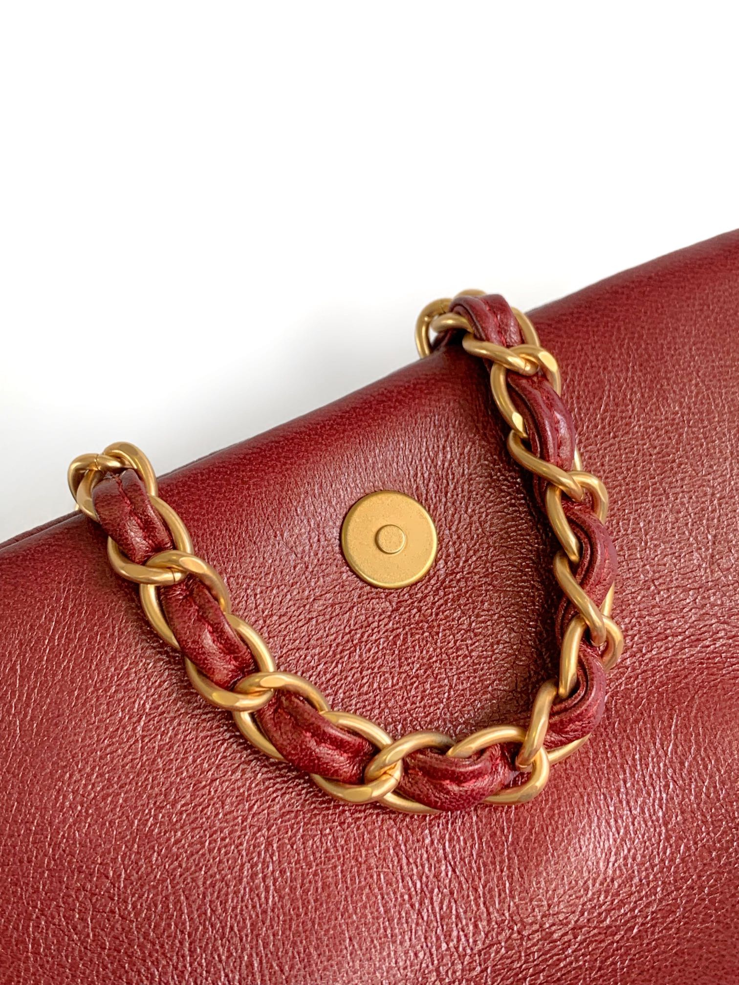 Ch@nel Saddle Bag-22.5/20/3CM