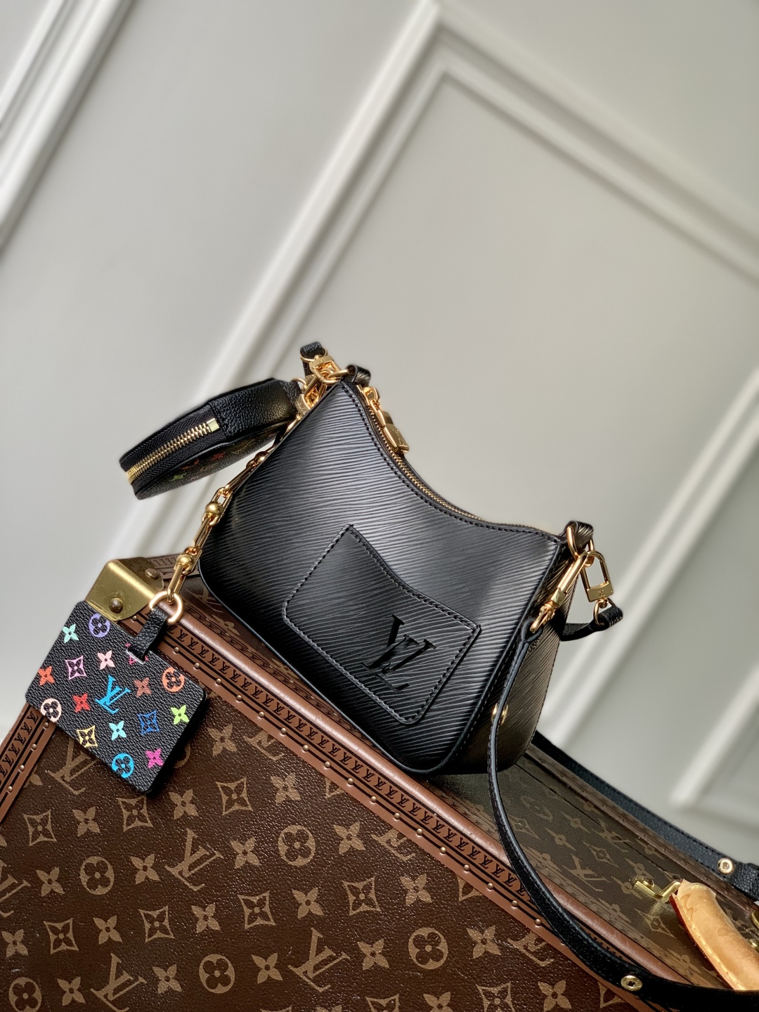 LV x TM Marellini Epi Leather - Women - Handbags-M13099-13.5 x 6.5 x 19CM