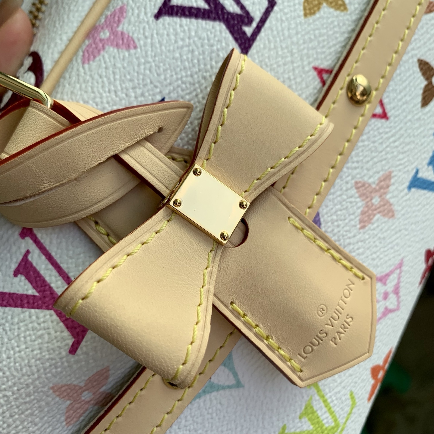 LV x TM Handbag East West Other Monogram Canvas - Handbags-14 x 10 x 27CM