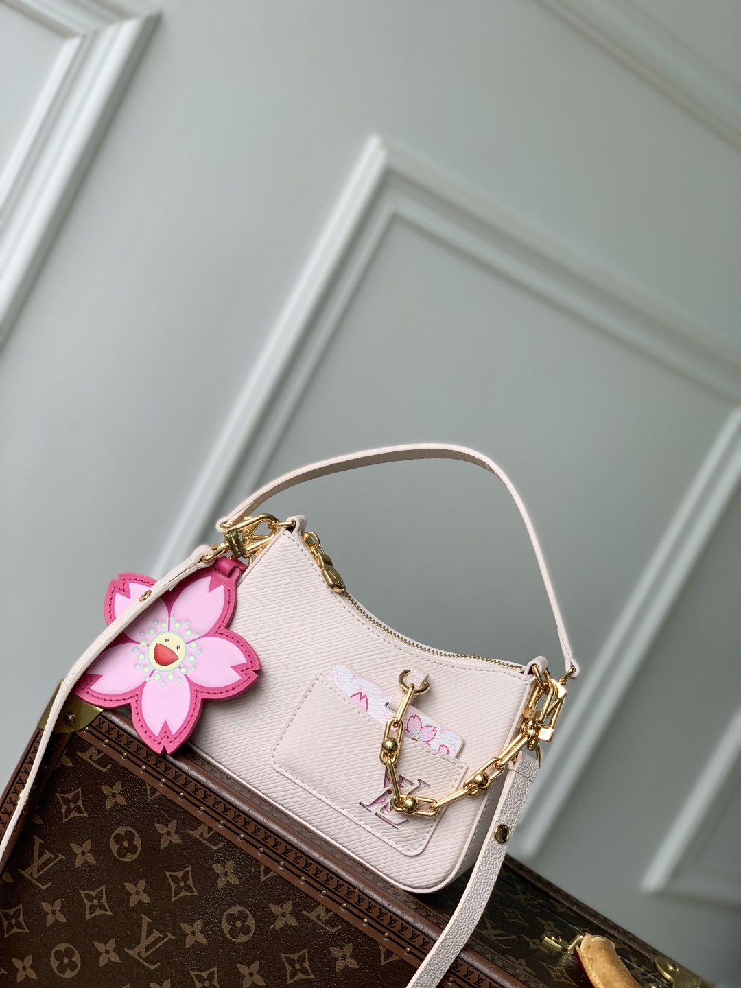 LV x TM Marellini Epi Leather - Women - Handbags- M13101-13.5 x 6.5 x 19CM