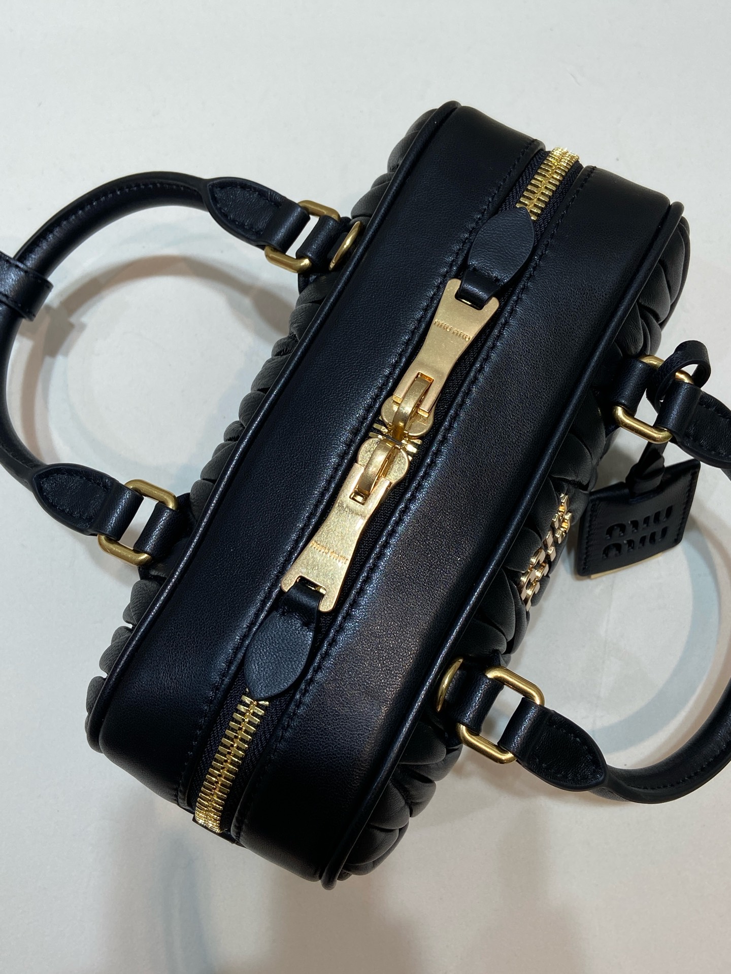 M1um1u vintage rectangular bag-23*12*8cm