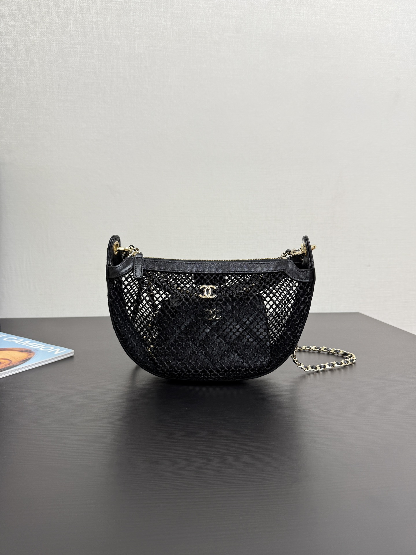 Ch@nel 2025SS Clutch With Chain Bag-15x22x6CM