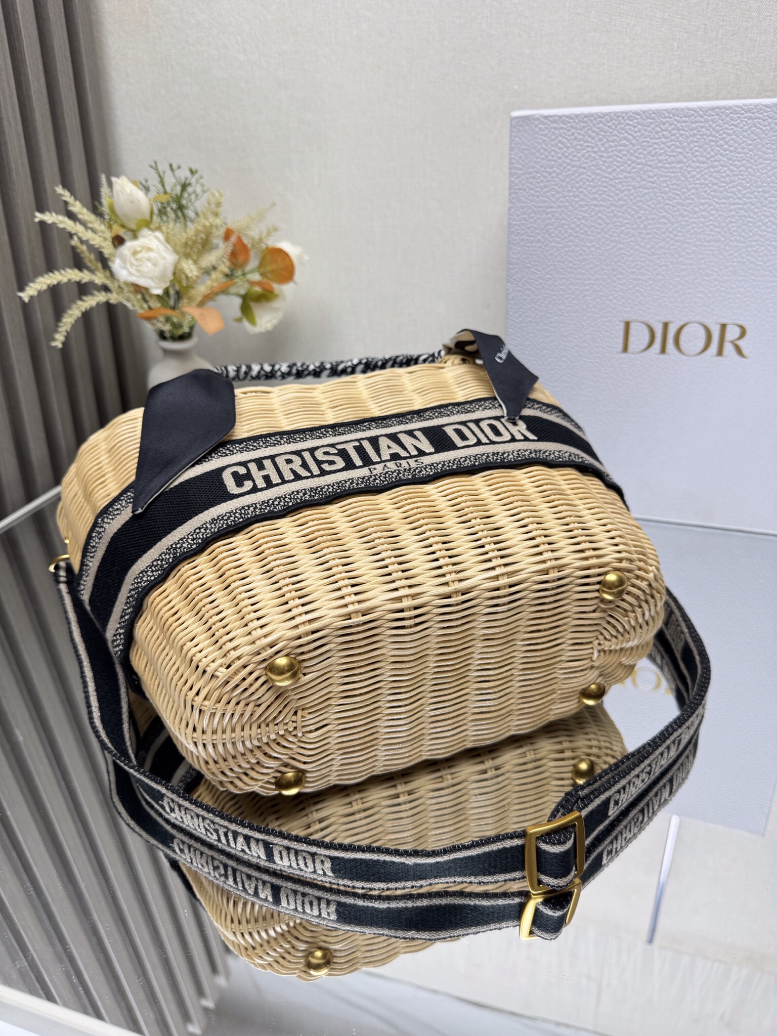 *Diro Oblique Panier Chapeau Bag-27*20*13CM