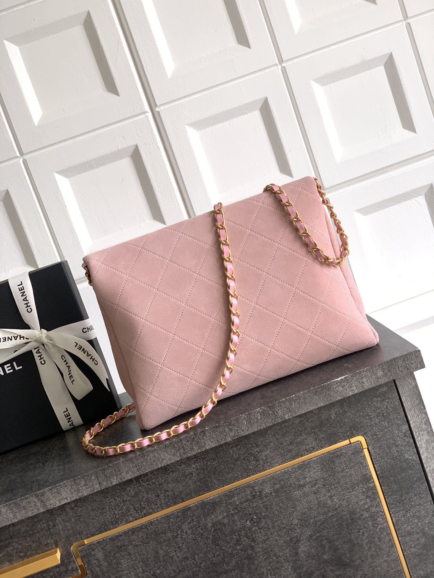 Ch@nel Vinatage Flap Bag-28 X20 X 6.5CM
