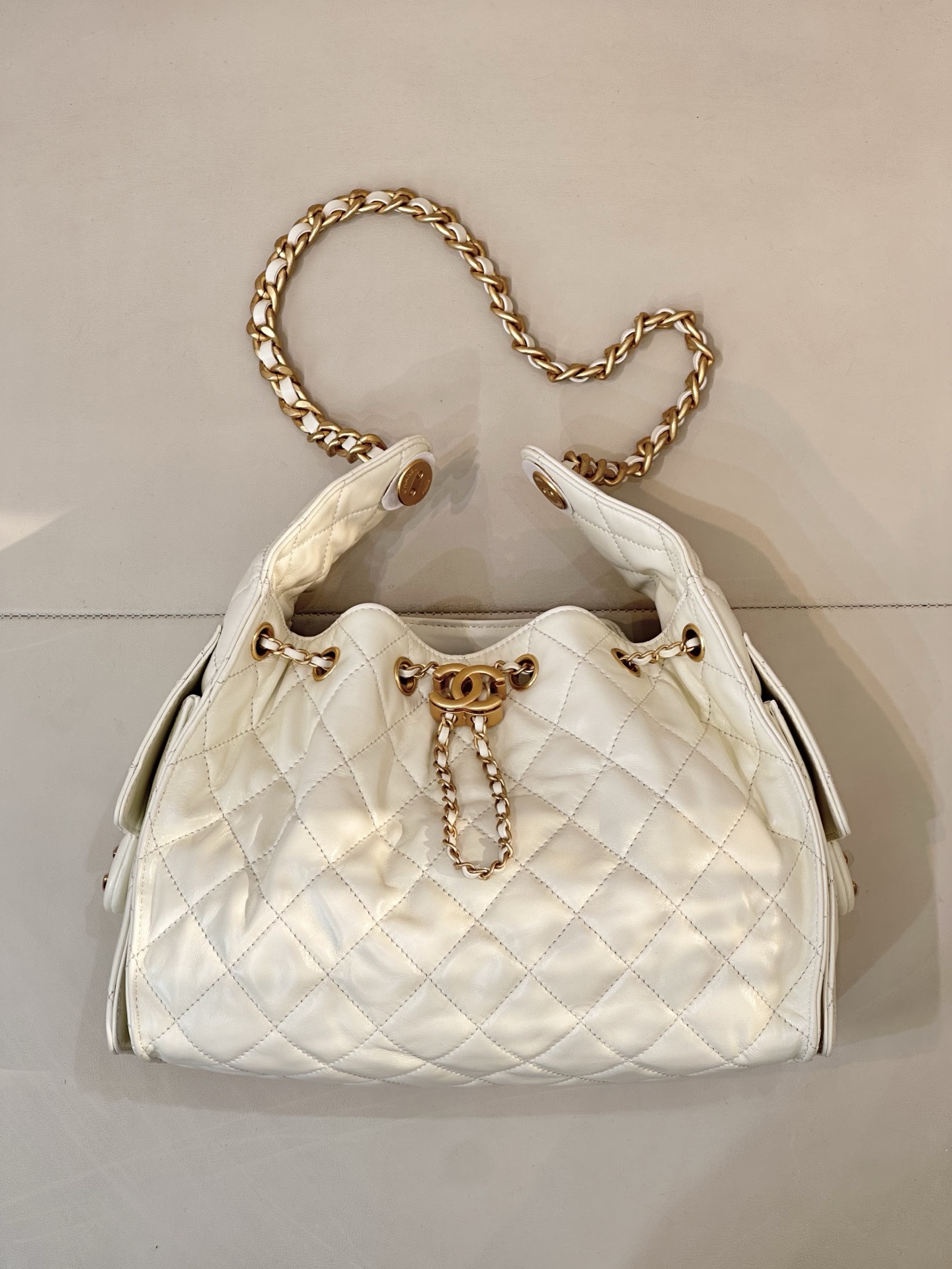 Ch@nel 2025SS Hobo Bag-30x26x14CM