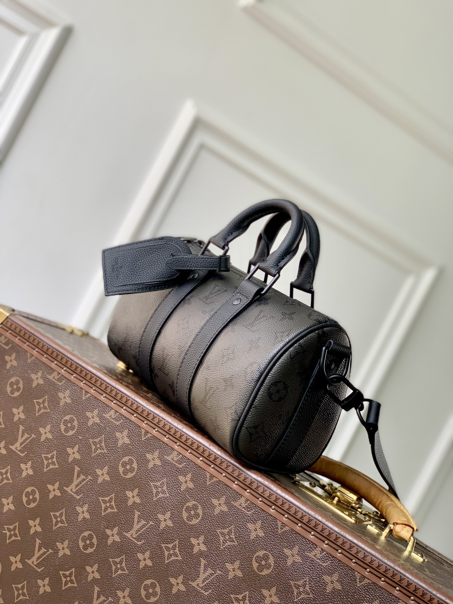 Lv Keepall Bandoulière 25-15*11*25CM