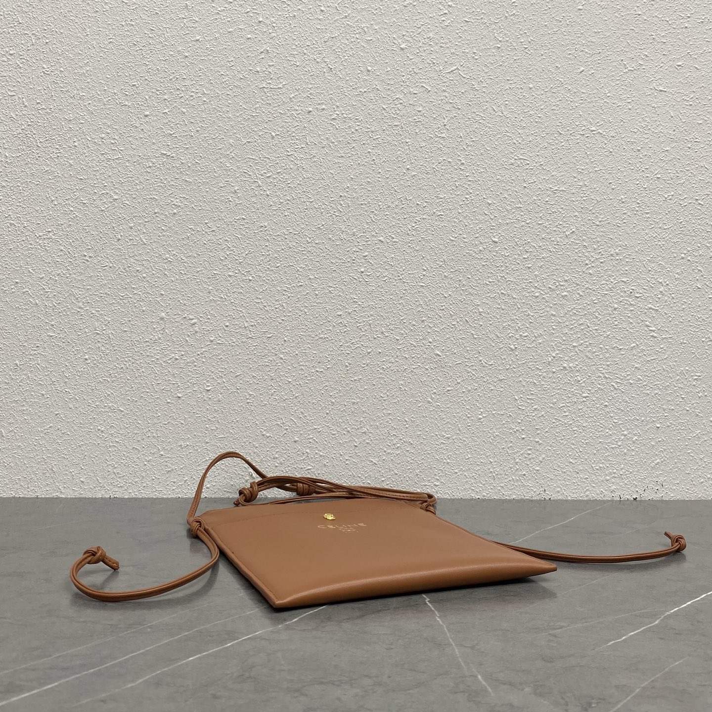 Celin* Sharp Pouch In Smooth Lambskin Handbags-24x19.5x1CM