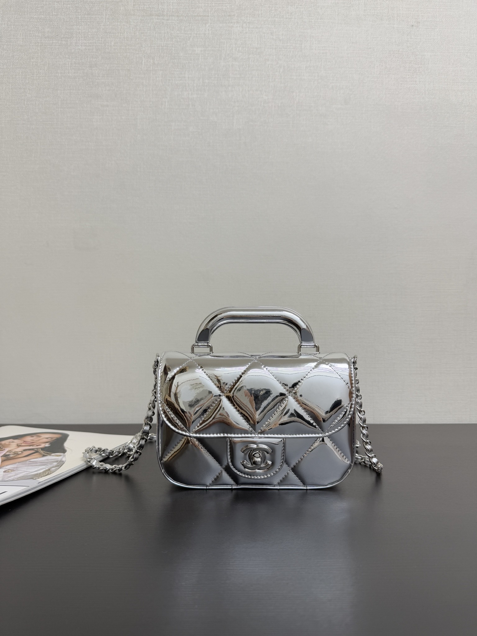 Ch@nel Small Clutch With Chain-18*13*4.5CM