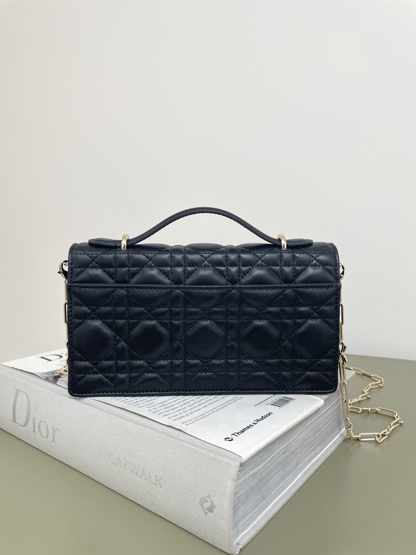 Diro My D10r Mini Bag Rouge Hermitage Cannage Lambskin-21*11.5*4.5CM