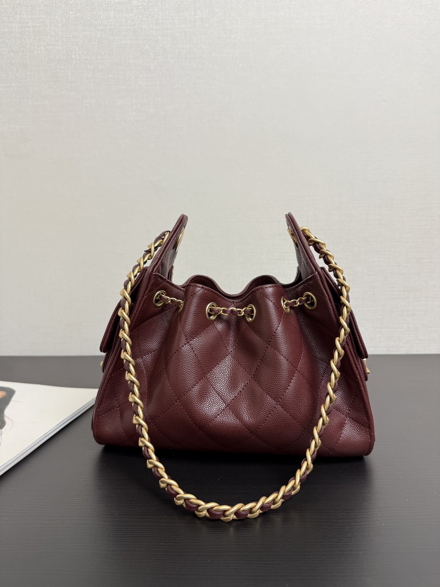 Cha*nel 25 Mini Handbag-20x22x12.5CM