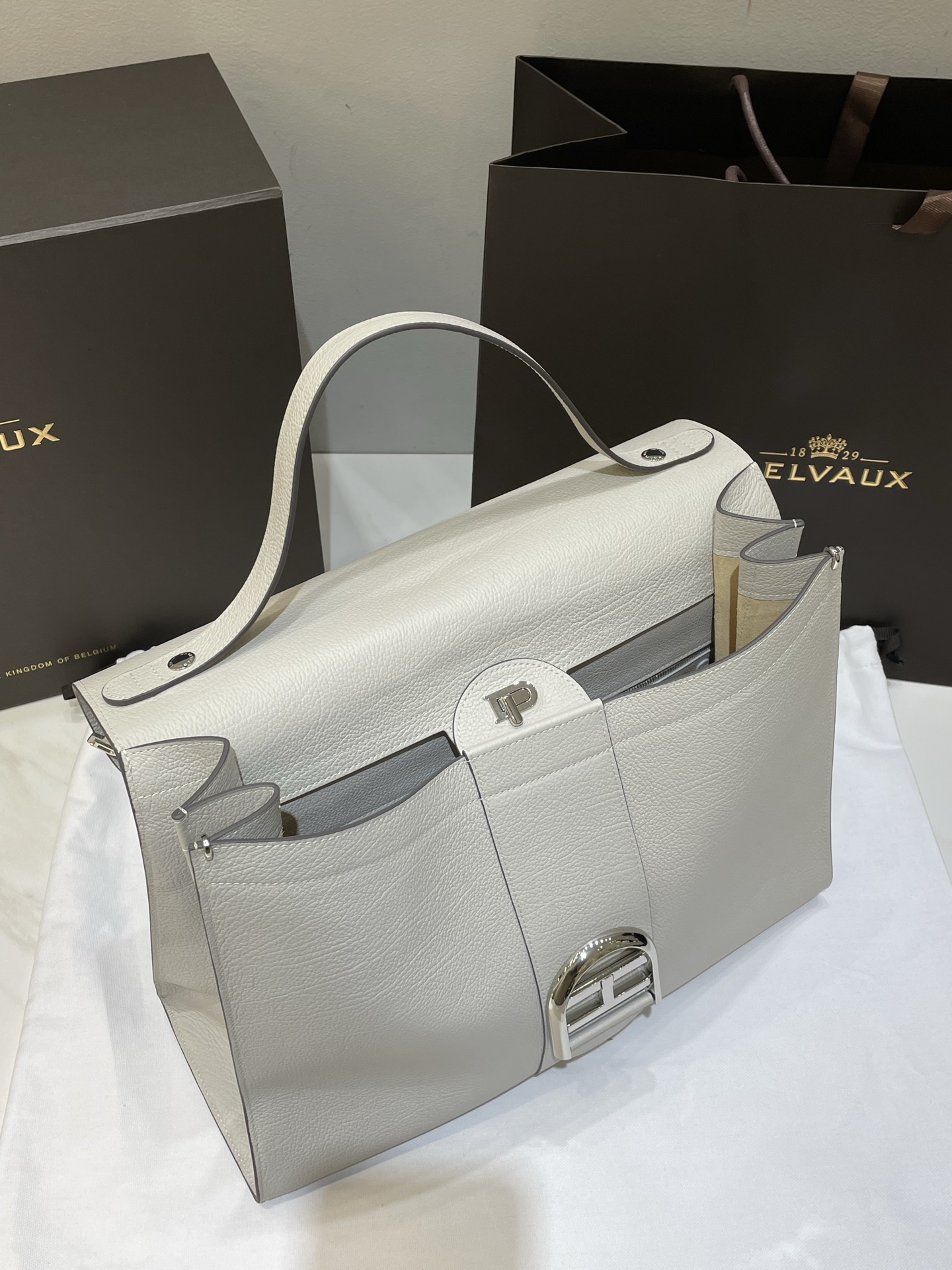 Brillant Tempo Cinnamon - Top Handles Bag-37.5 ×28 ×13.5CM