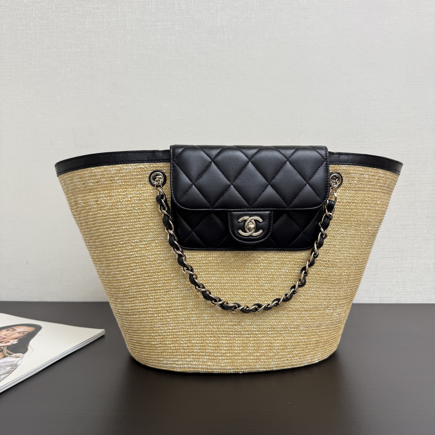 Ch@nel Large Shopping Tote Bag-49*28*19CM
